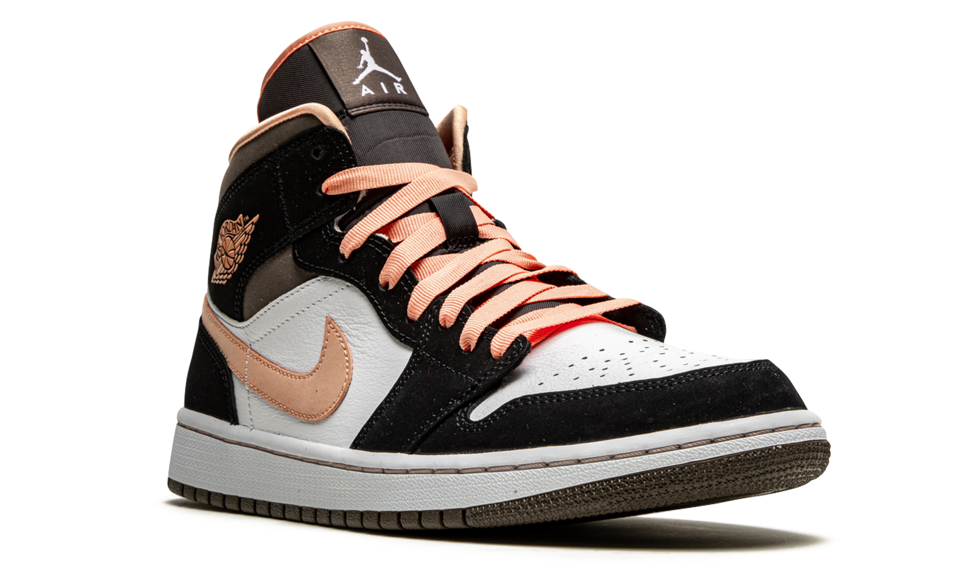 Air Jordan 1 Mid Se Women "Peach Mocha"