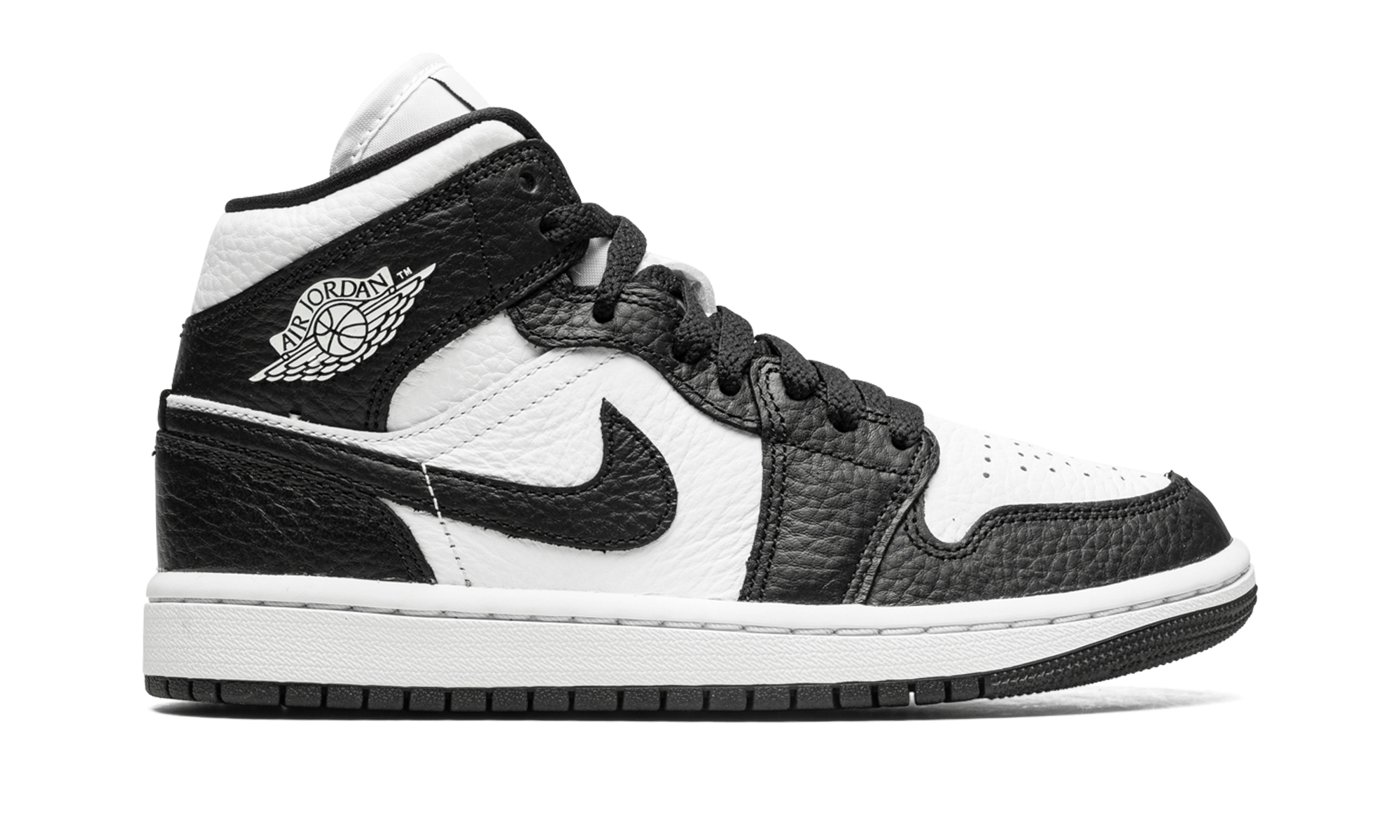 Air Jordan 1 Mid Split Se Women "Homage / Black White"