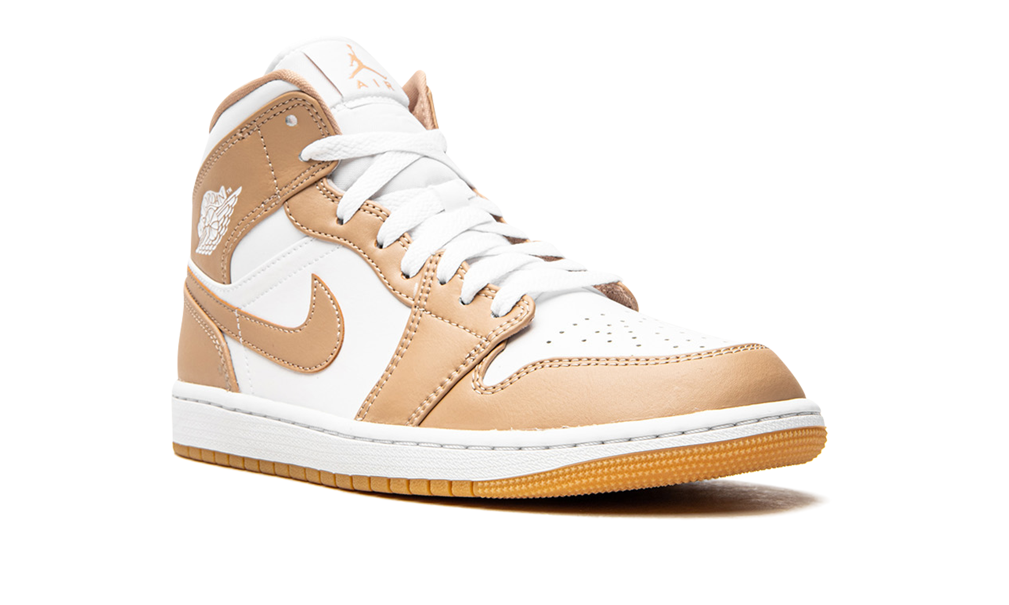 Air Jordan 1 Mid "Tan / Gum"