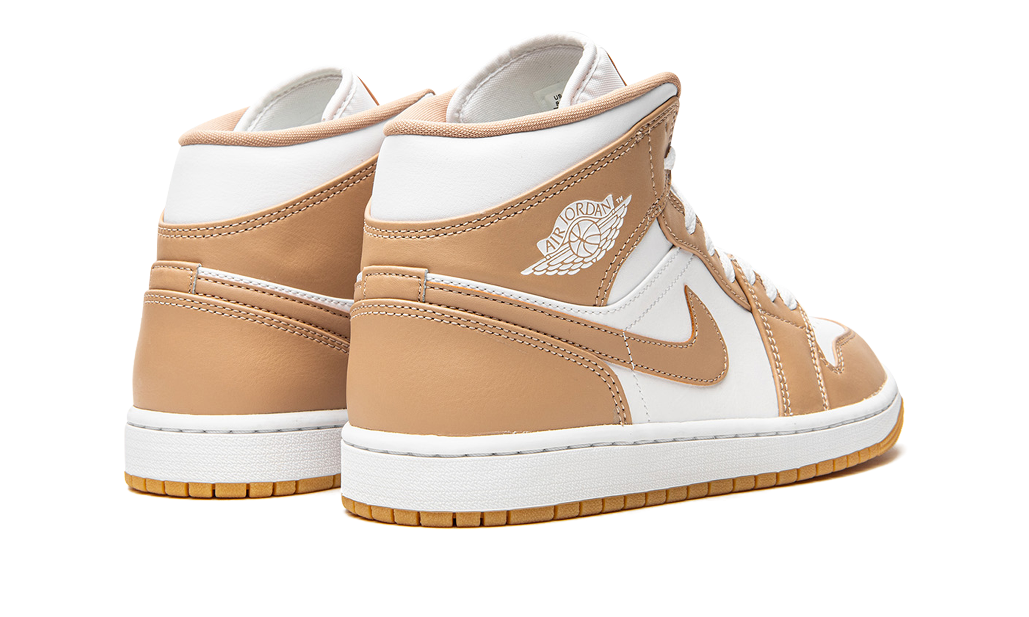 Air Jordan 1 Mid "Tan / Gum"