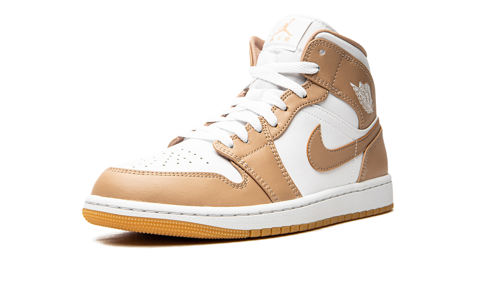 Air Jordan 1 Mid "Tan / Gum"