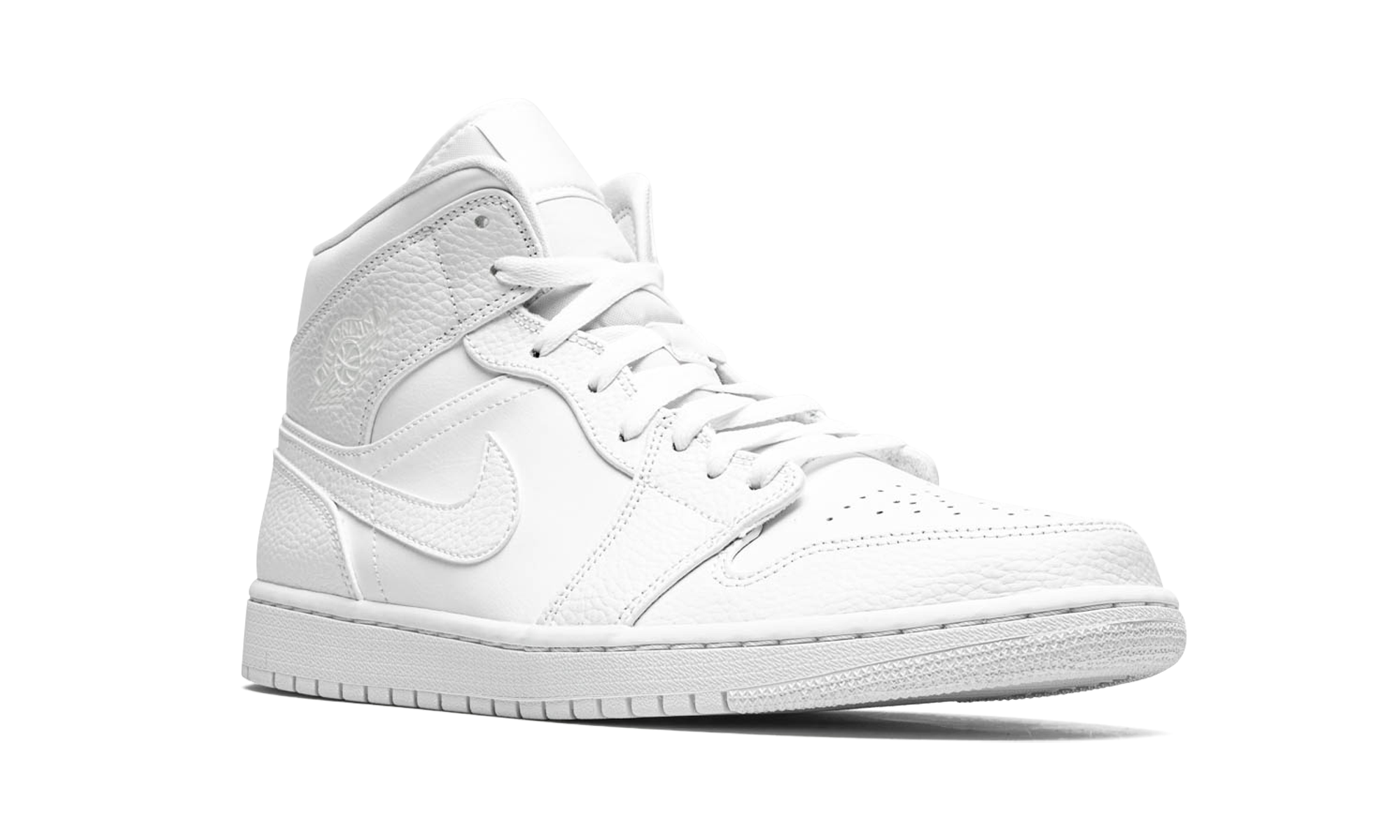 Air Jordan 1 Mid "Triple White"
