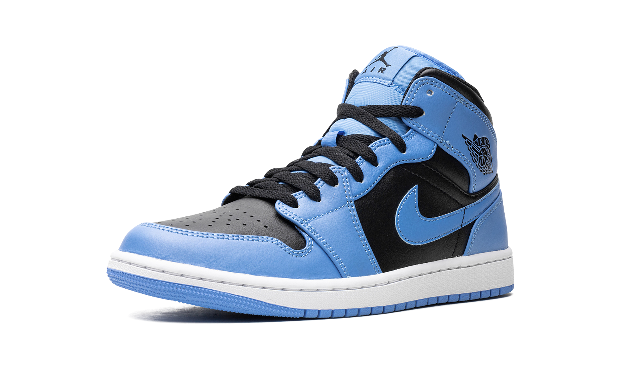 Air Jordan 1 Mid "University Blue Black"