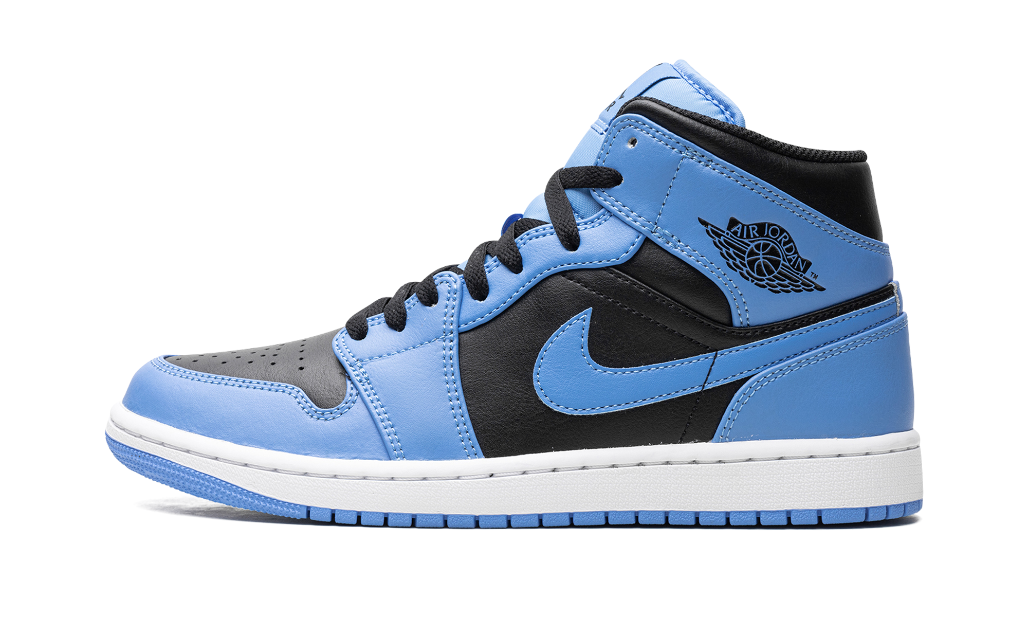 Air Jordan 1 Mid "University Blue Black"