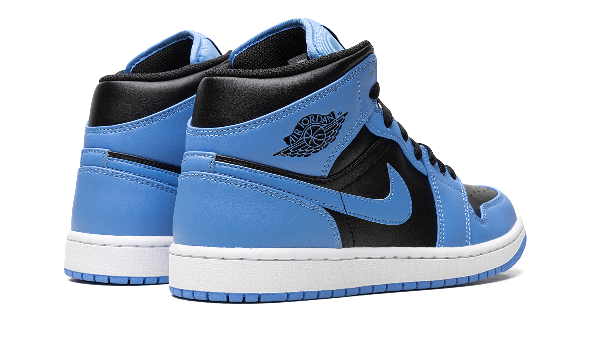 Air Jordan 1 Mid "University Blue Black"