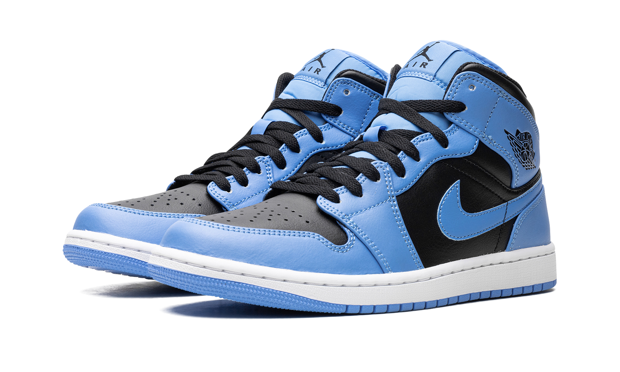 Air Jordan 1 Mid "University Blue Black"