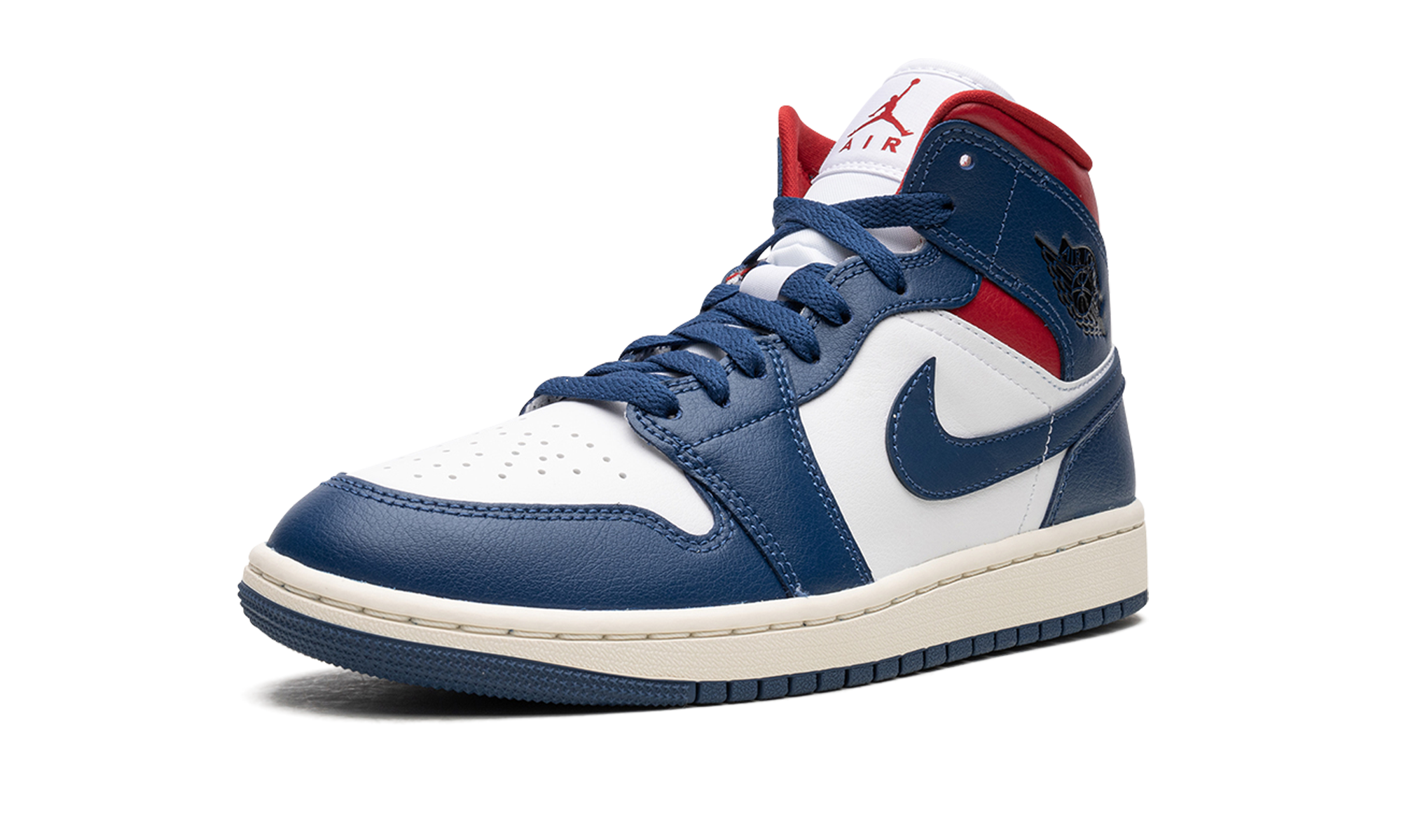Air Jordan 1 Mid Women "Blue / Red"