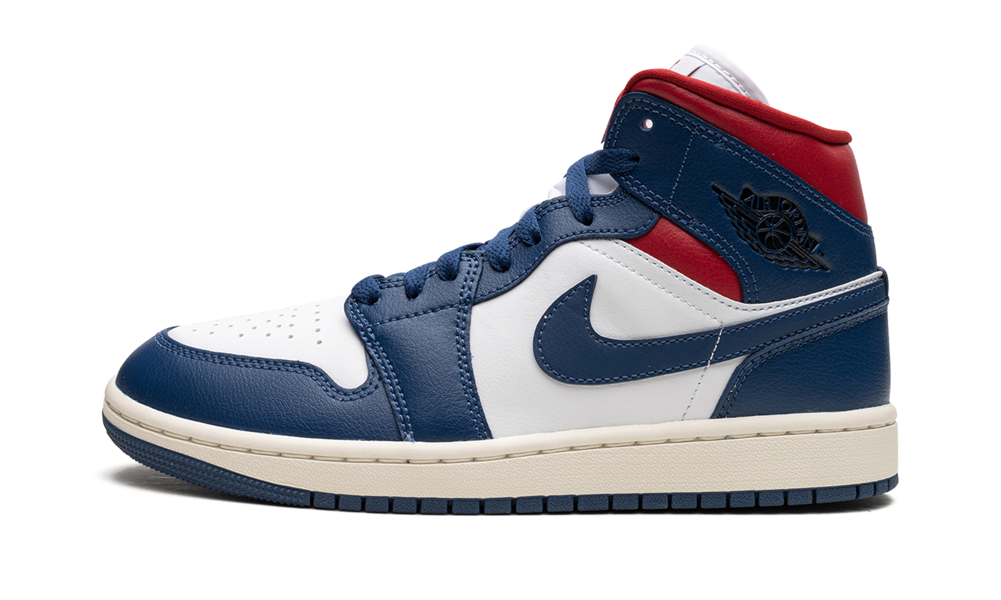 Air Jordan 1 Mid Women "Blue / Red"