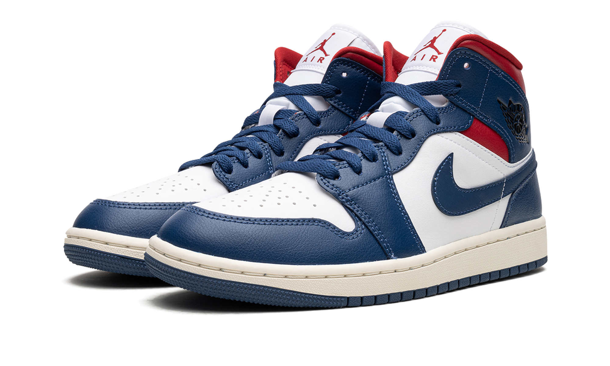 Air Jordan 1 Mid Women "Blue / Red"
