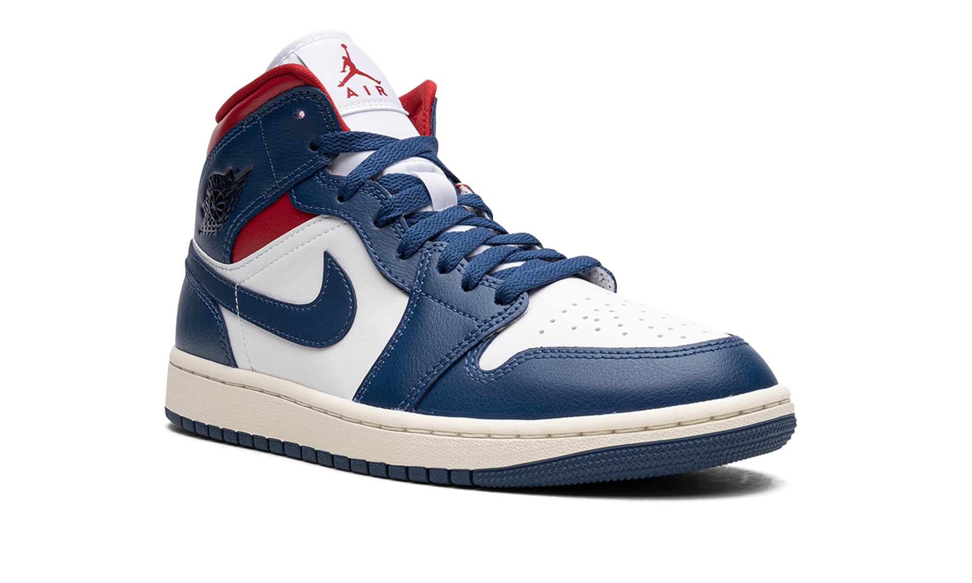 Air Jordan 1 Mid Women "Blue / Red"