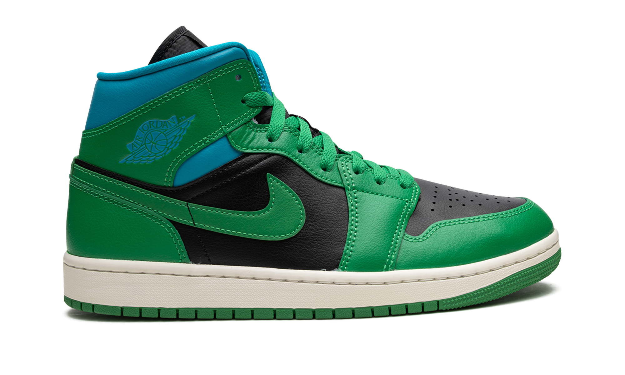 Air Jordan 1 Mid Women "Lucky Green Aquatone"