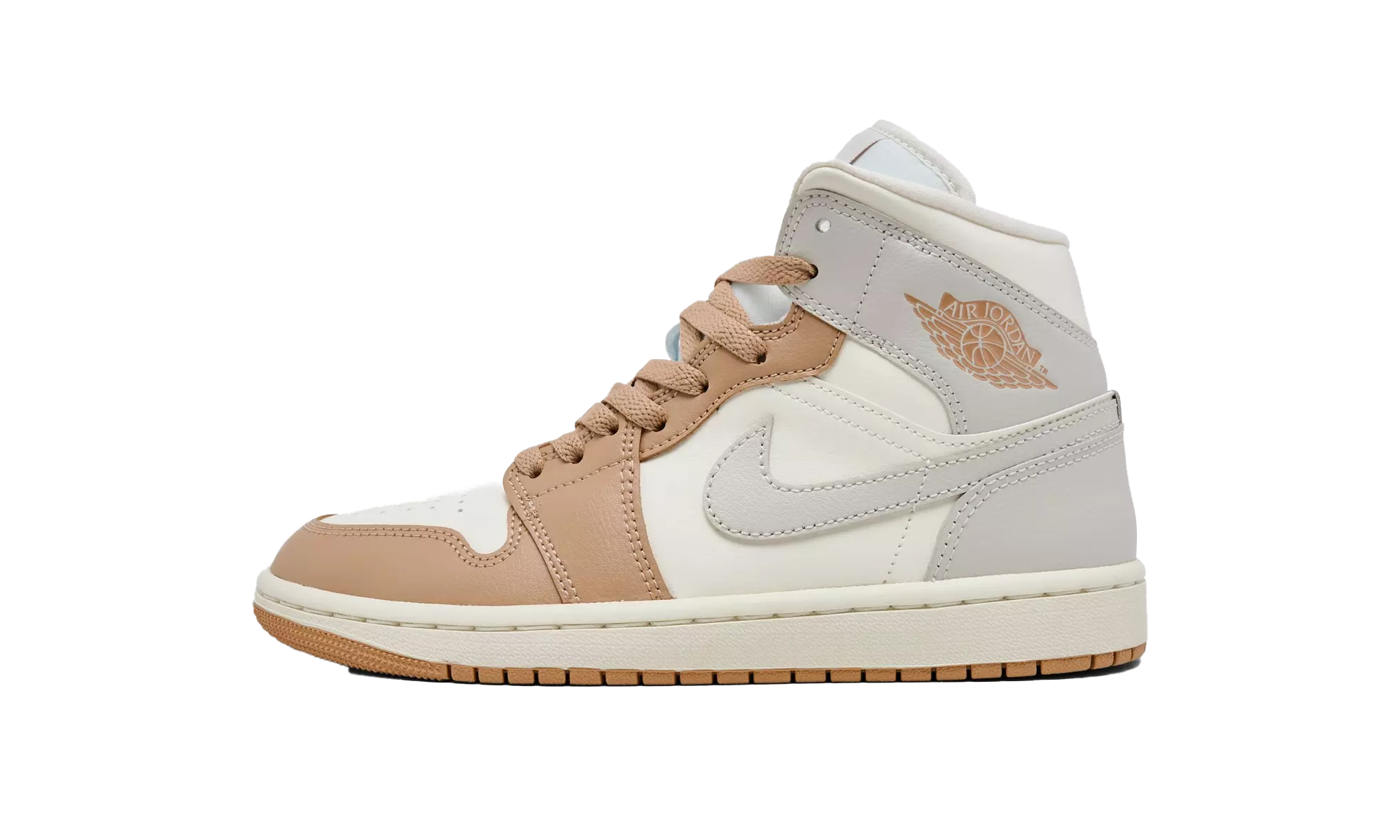 Air Jordan 1 Mid Women "Pale Ivory Hemp"