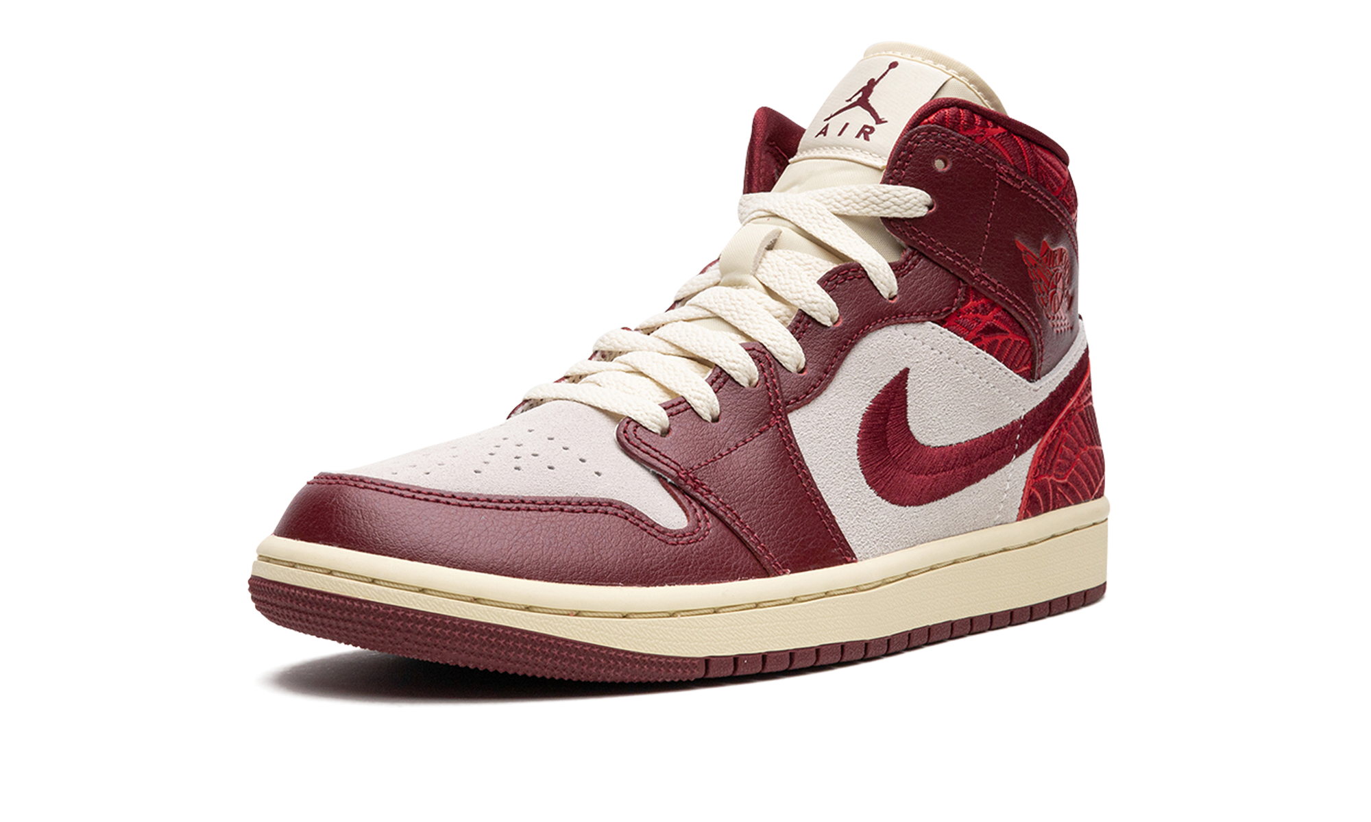 Air Jordan 1 Mid Women "Tiki Leaf"
