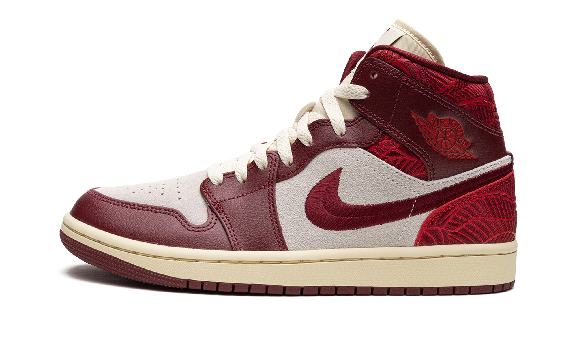 Air Jordan 1 Mid Women "Tiki Leaf"