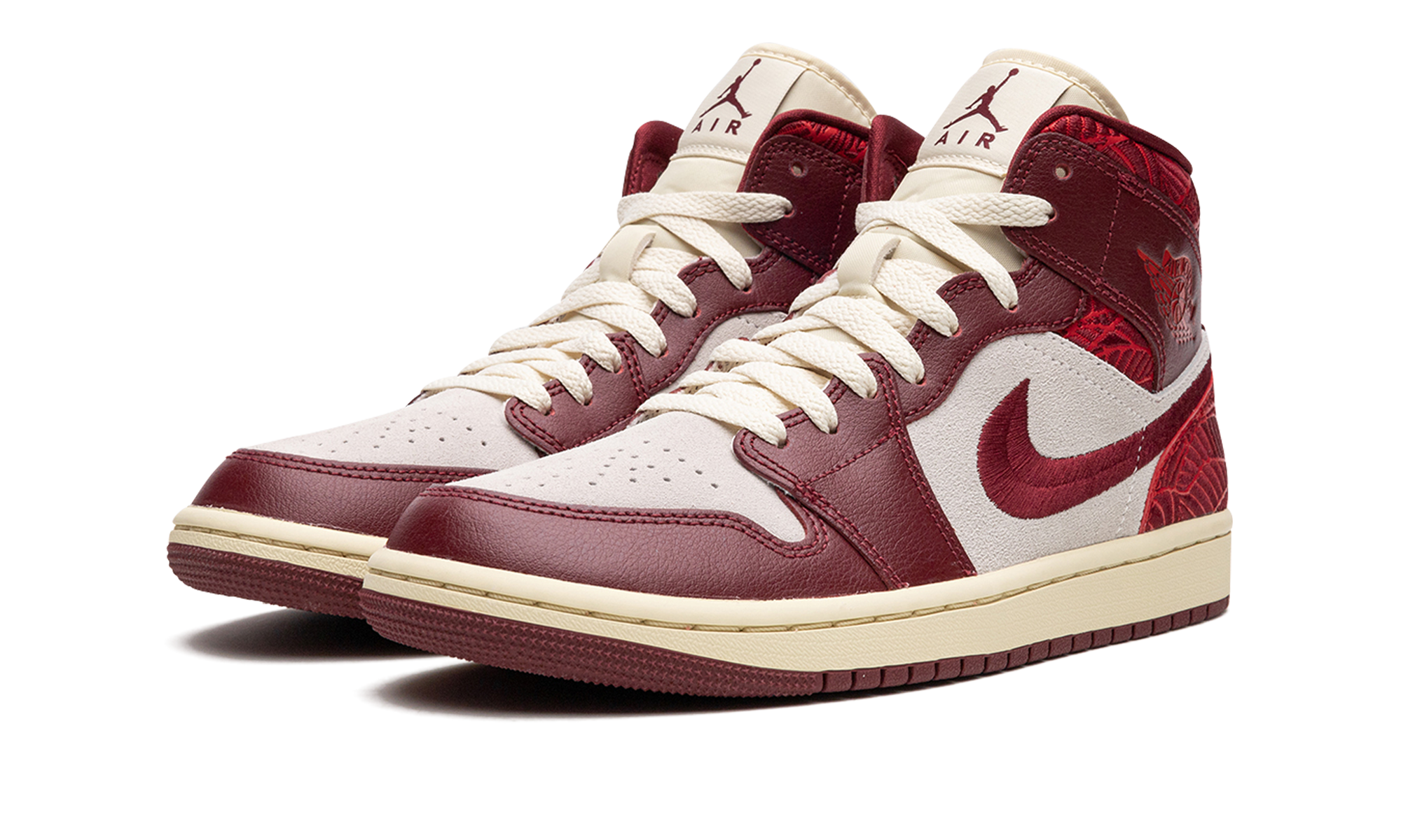 Air Jordan 1 Mid Women "Tiki Leaf"