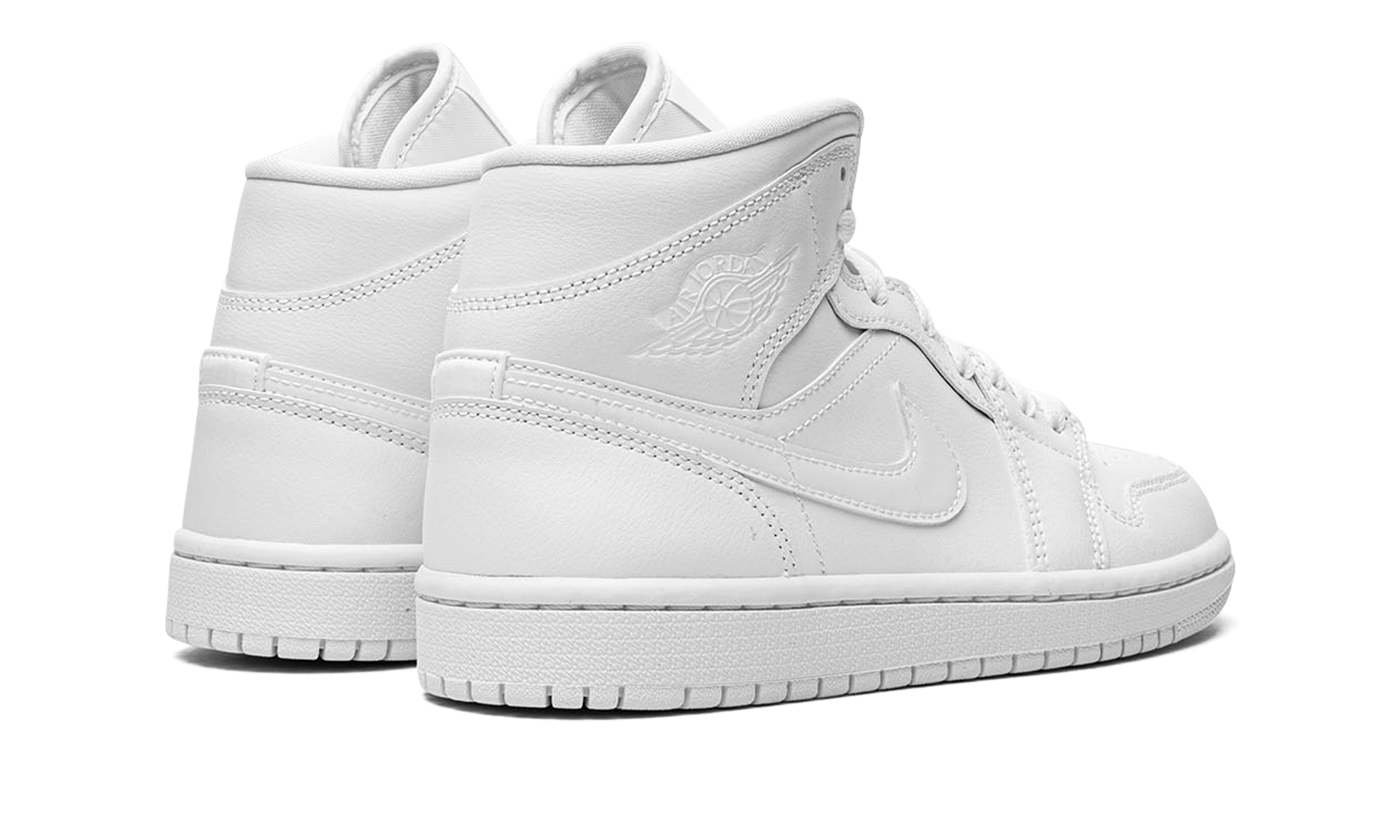 Air Jordan 1 Mid Women "Triple White 2022"