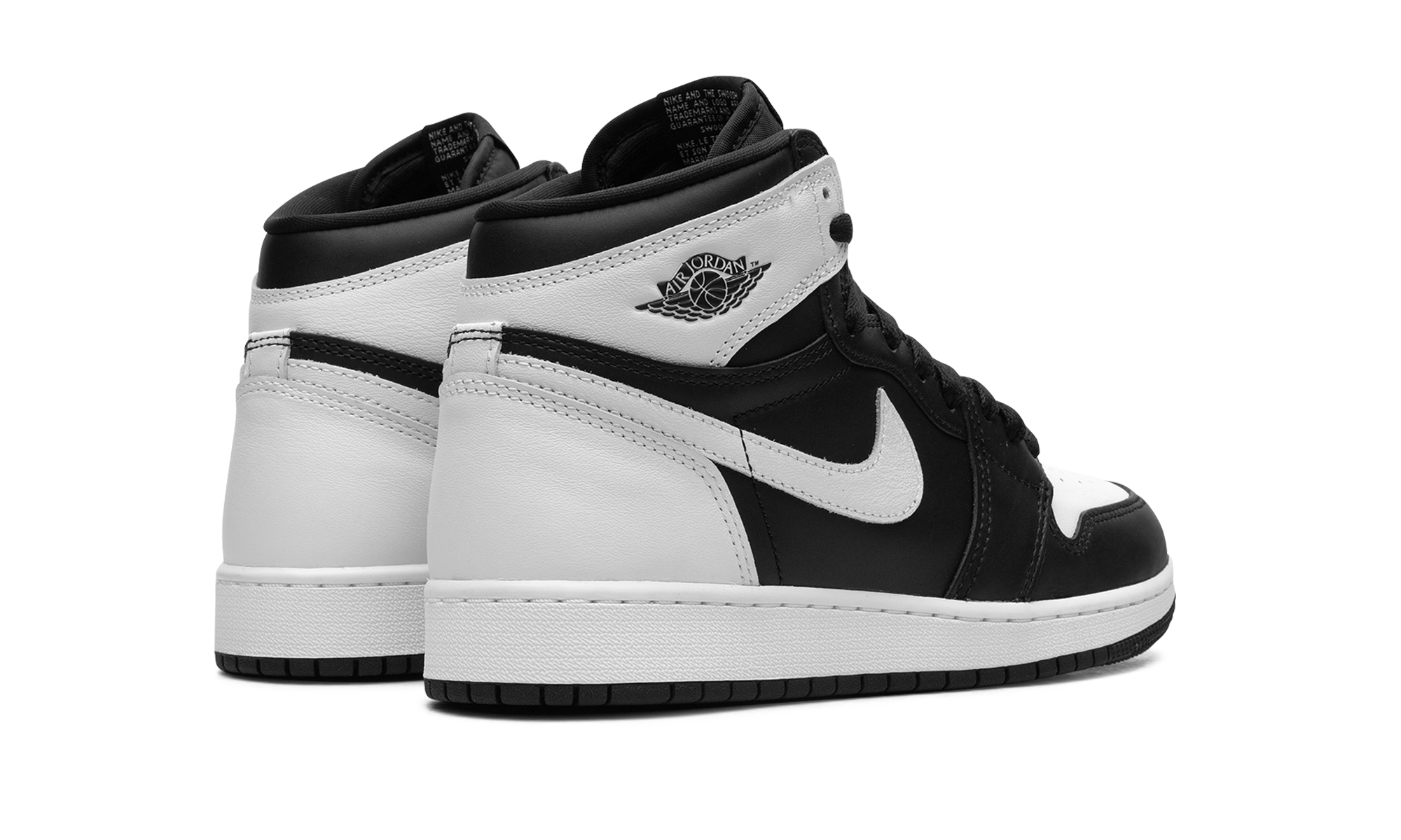 Air Jordan 1 RETRO High OG GS "Black/white/white"