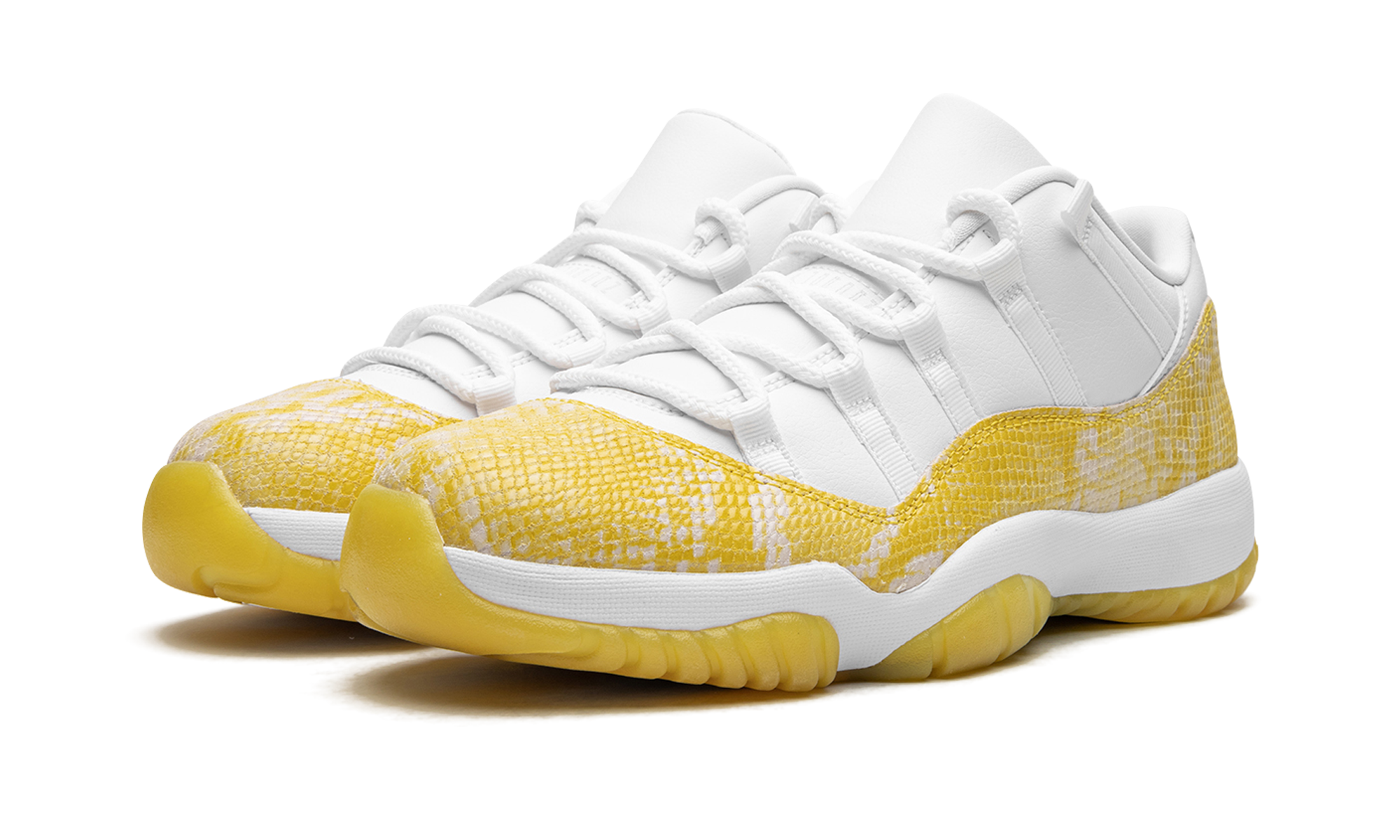 Air Jordan 11 Low Women "Yellow Snakeskin"