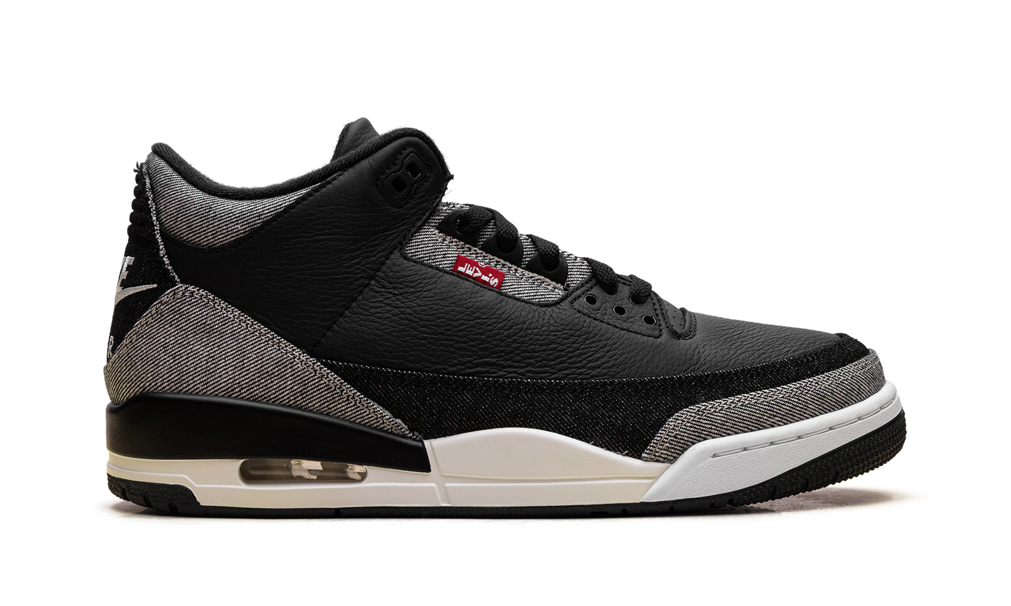 Air Jordan 3 "Levi's - Black Denim"