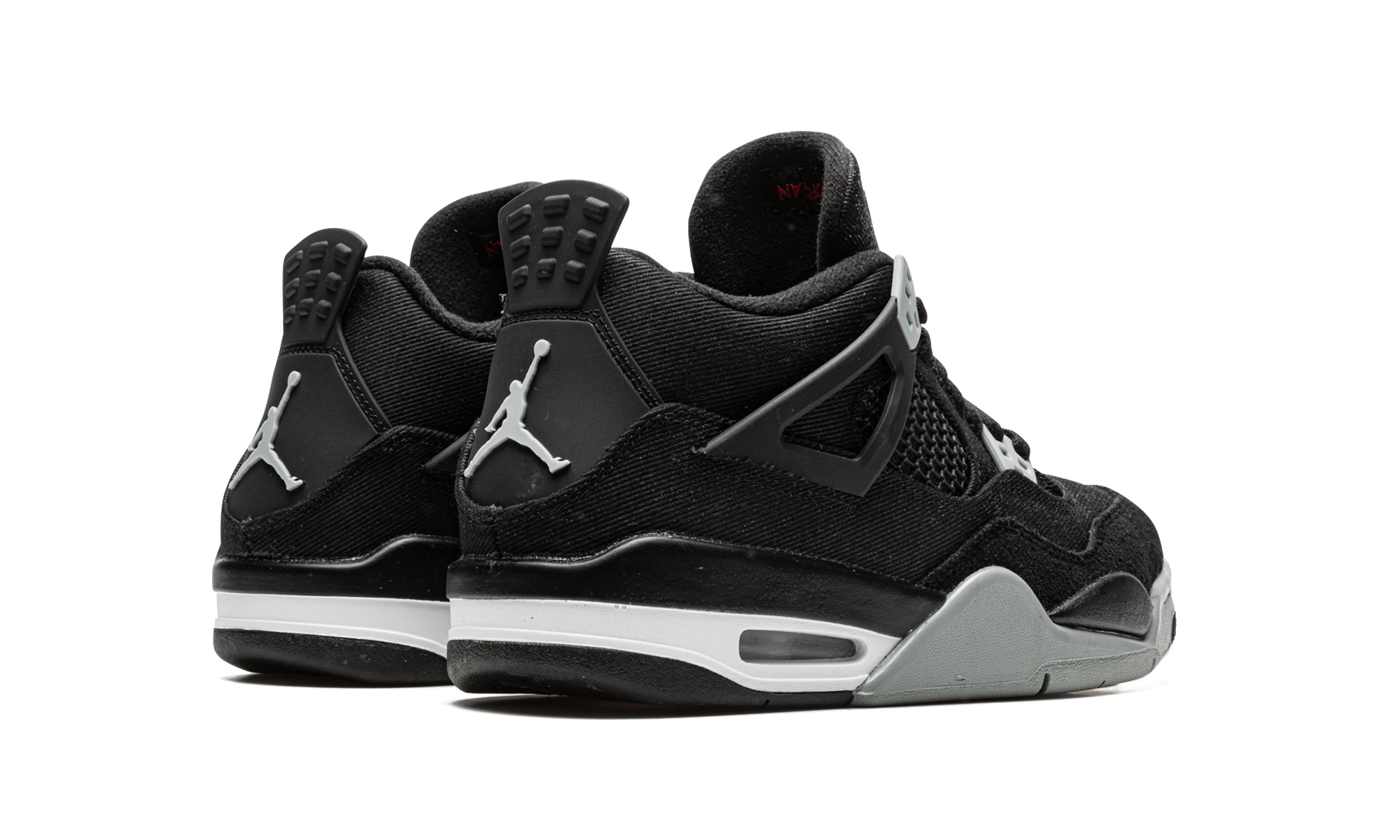 Air Jordan 4 GS "Black Canvas"
