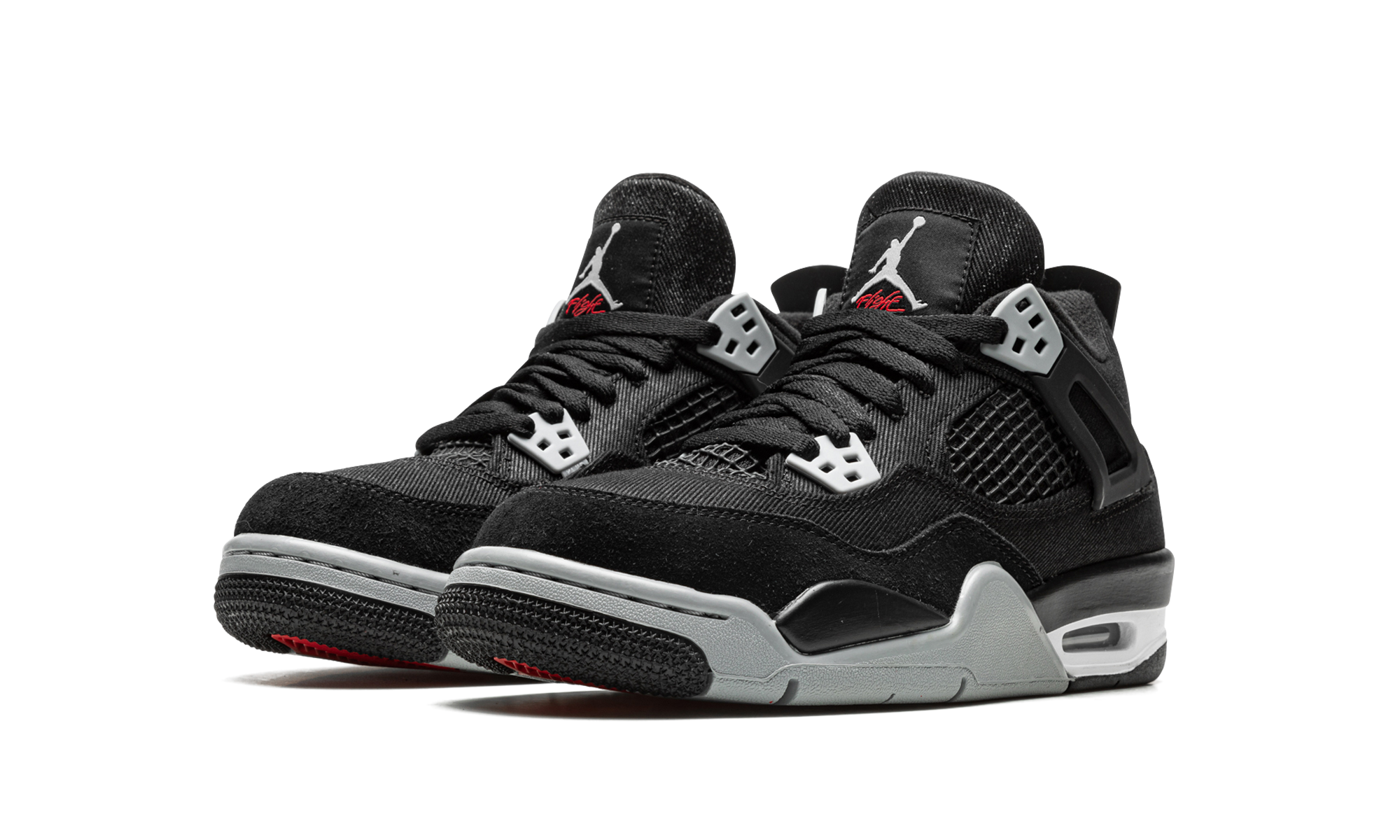 Air Jordan 4 GS "Black Canvas"