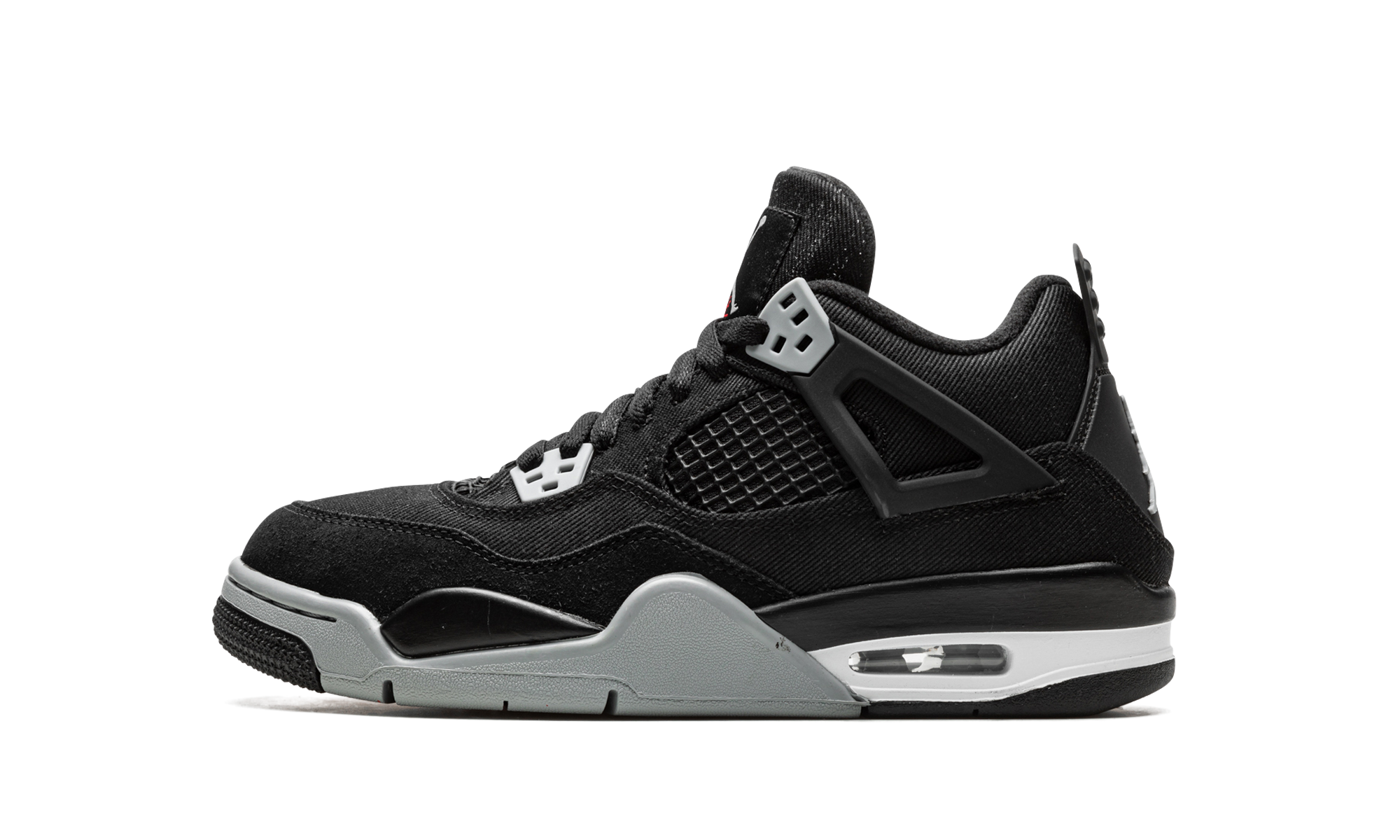 Air Jordan 4 GS "Black Canvas"