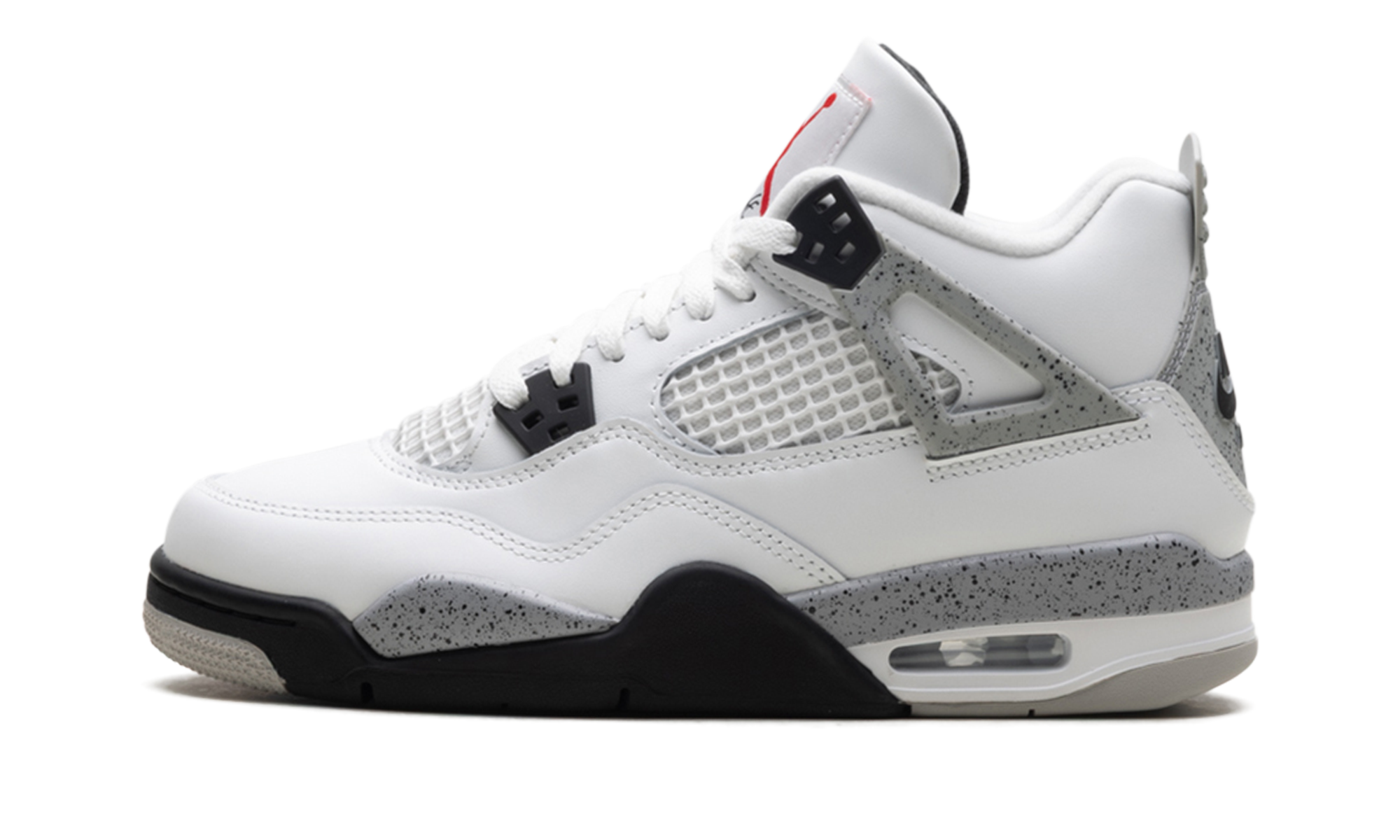 Air Jordan 4 RETRO GS "White Cement"