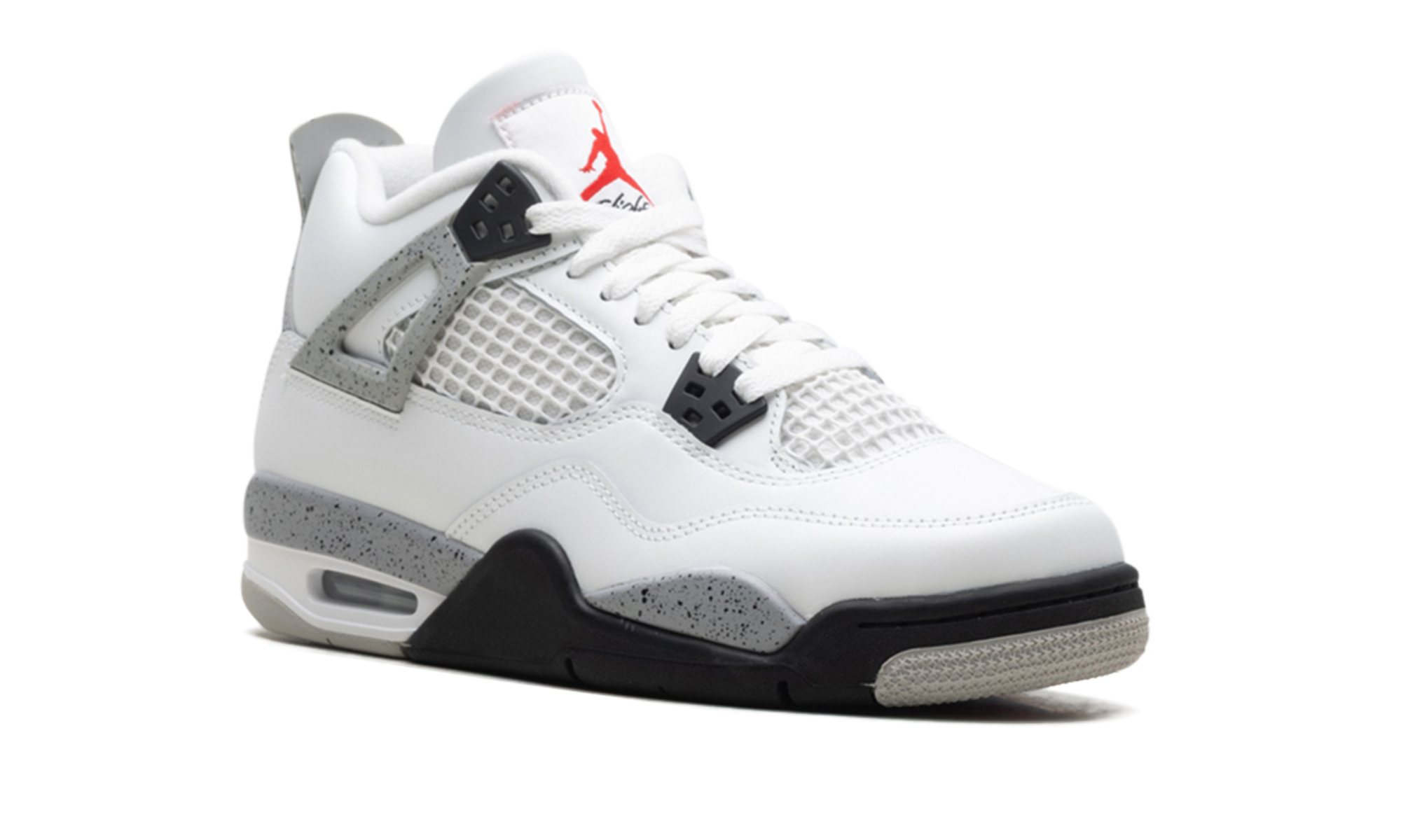 Air Jordan 4 RETRO GS "White Cement"