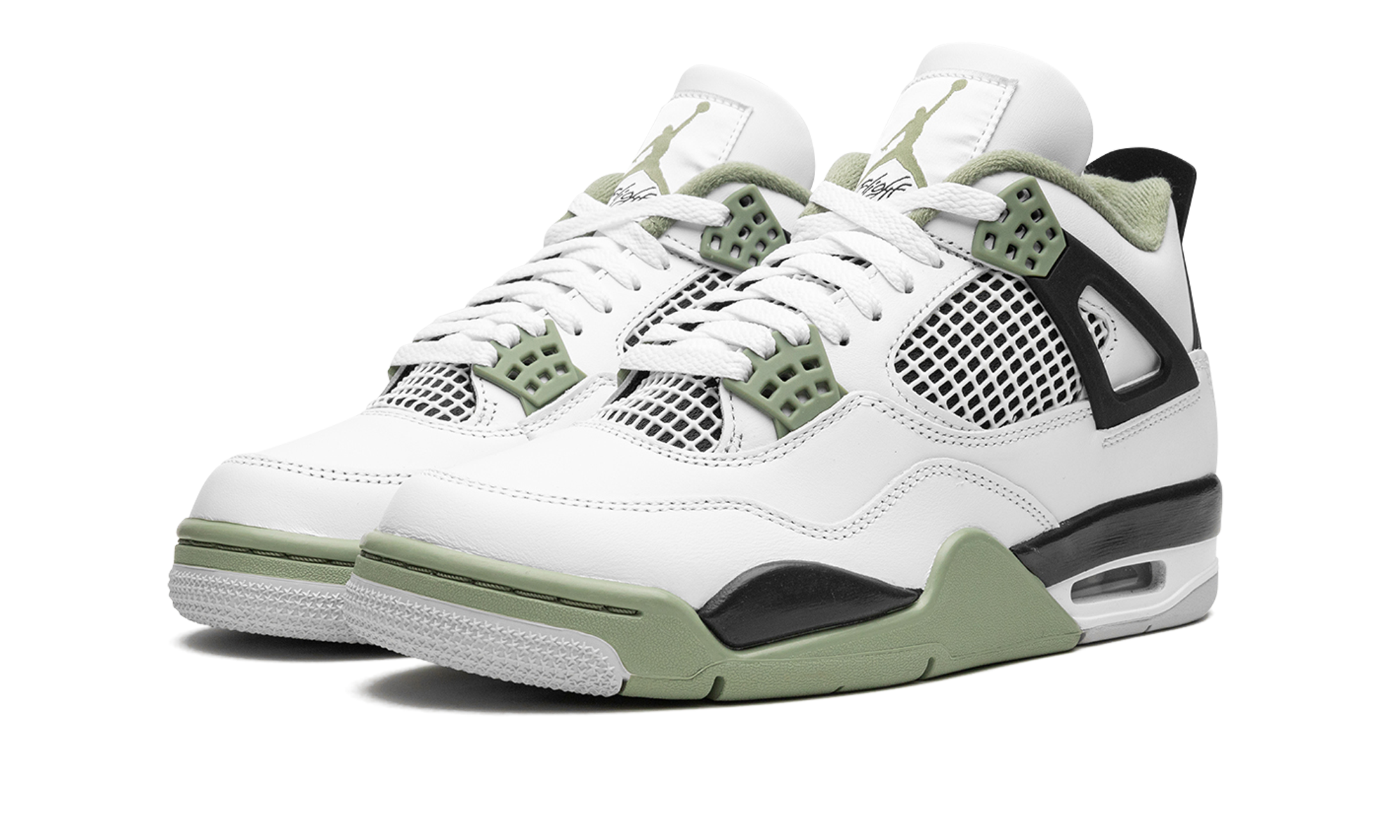 Air Jordan 4 RETRO Women "Seafoam Oil Green"
