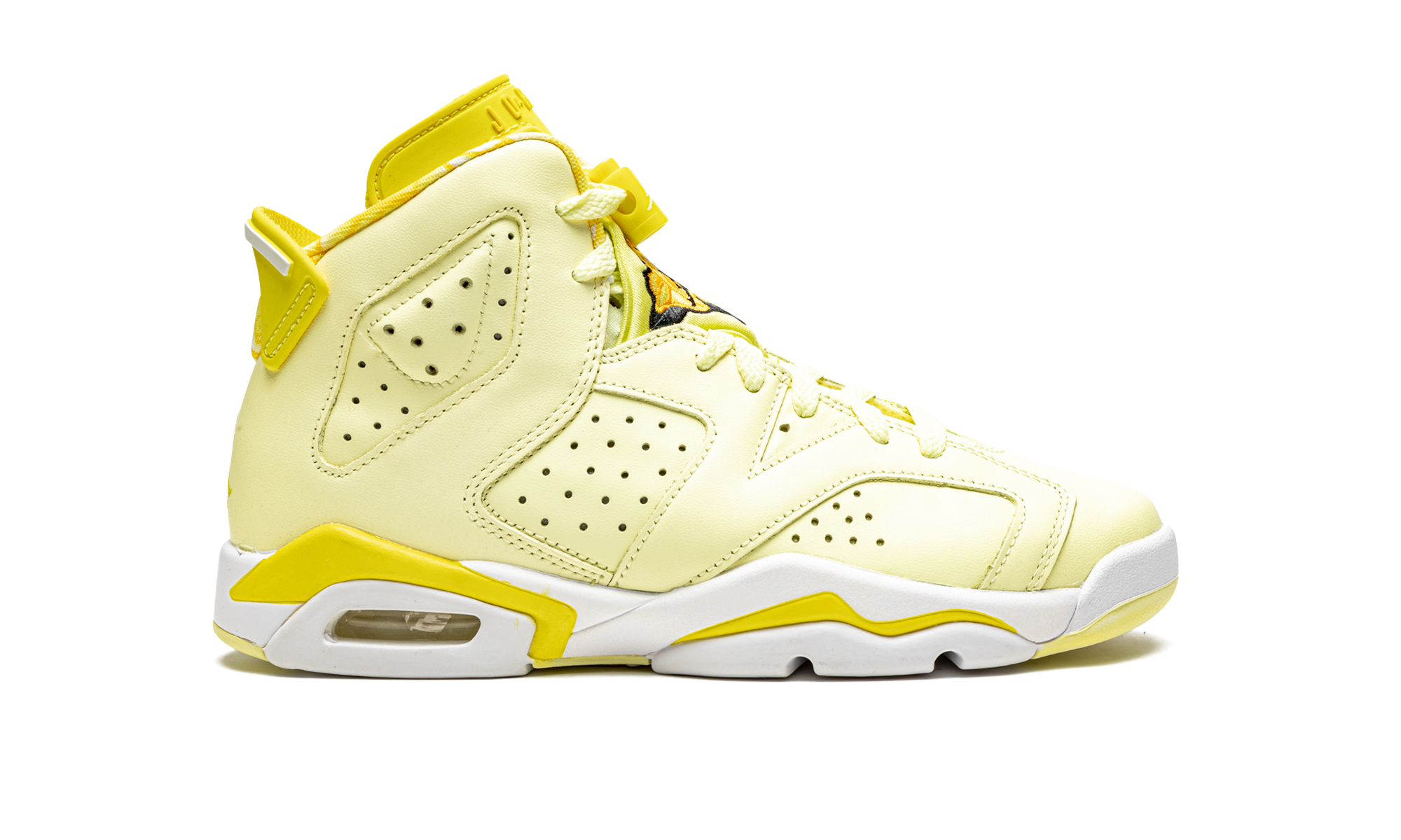Air Jordan 6 GS "Citron Tint / Floral"