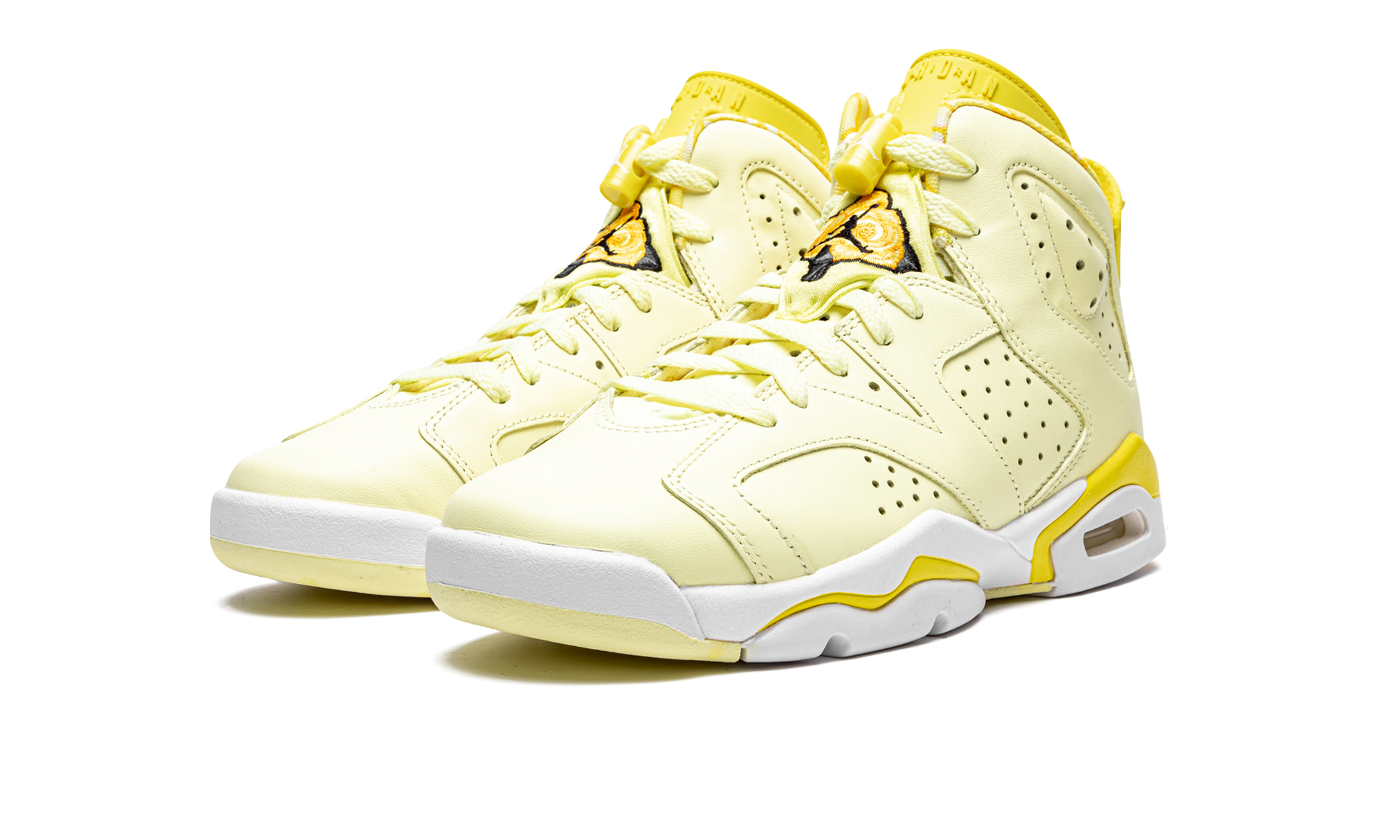 Air Jordan 6 GS "Citron Tint / Floral"