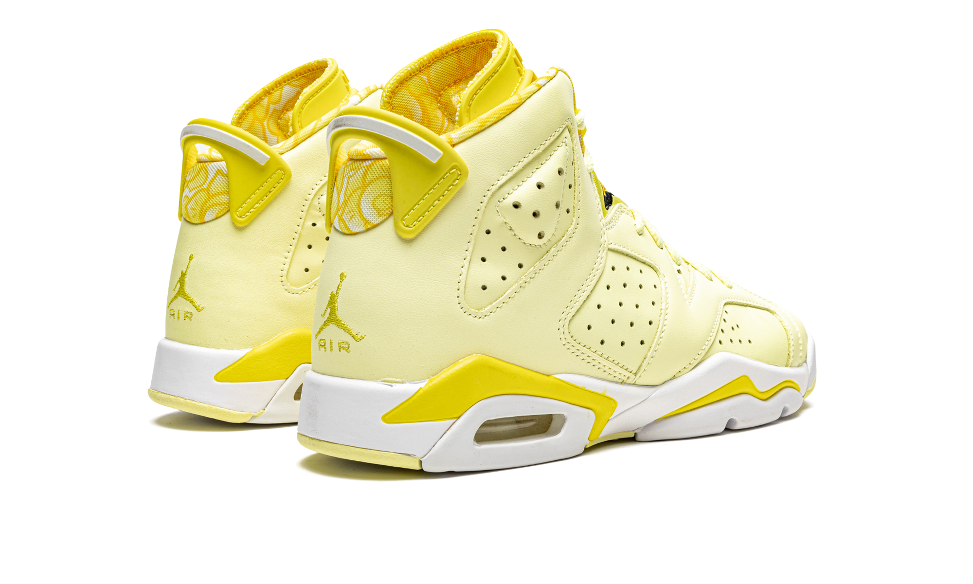 Air Jordan 6 GS "Citron Tint / Floral"