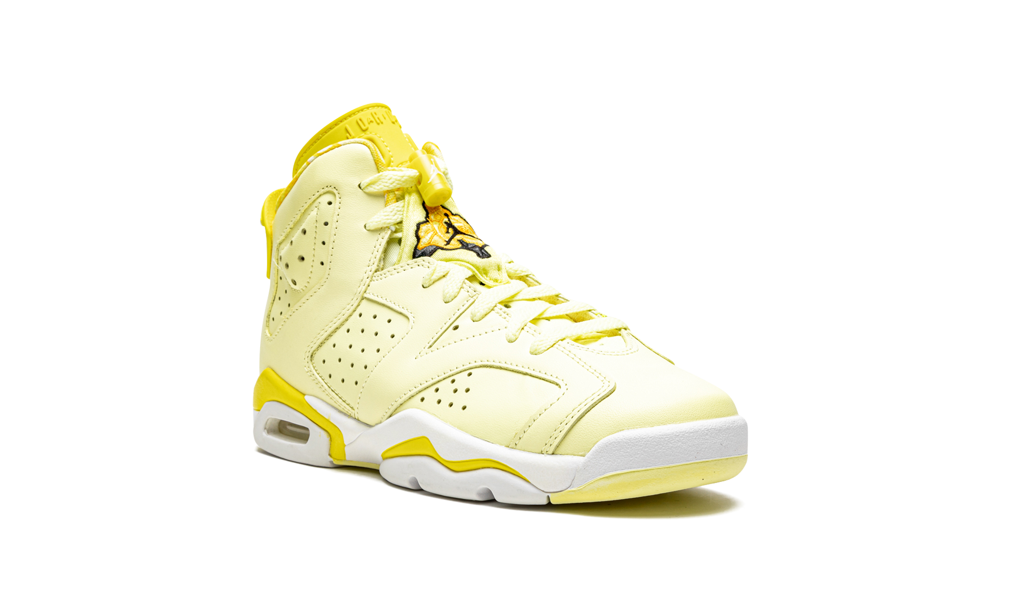 Air Jordan 6 GS "Citron Tint / Floral"