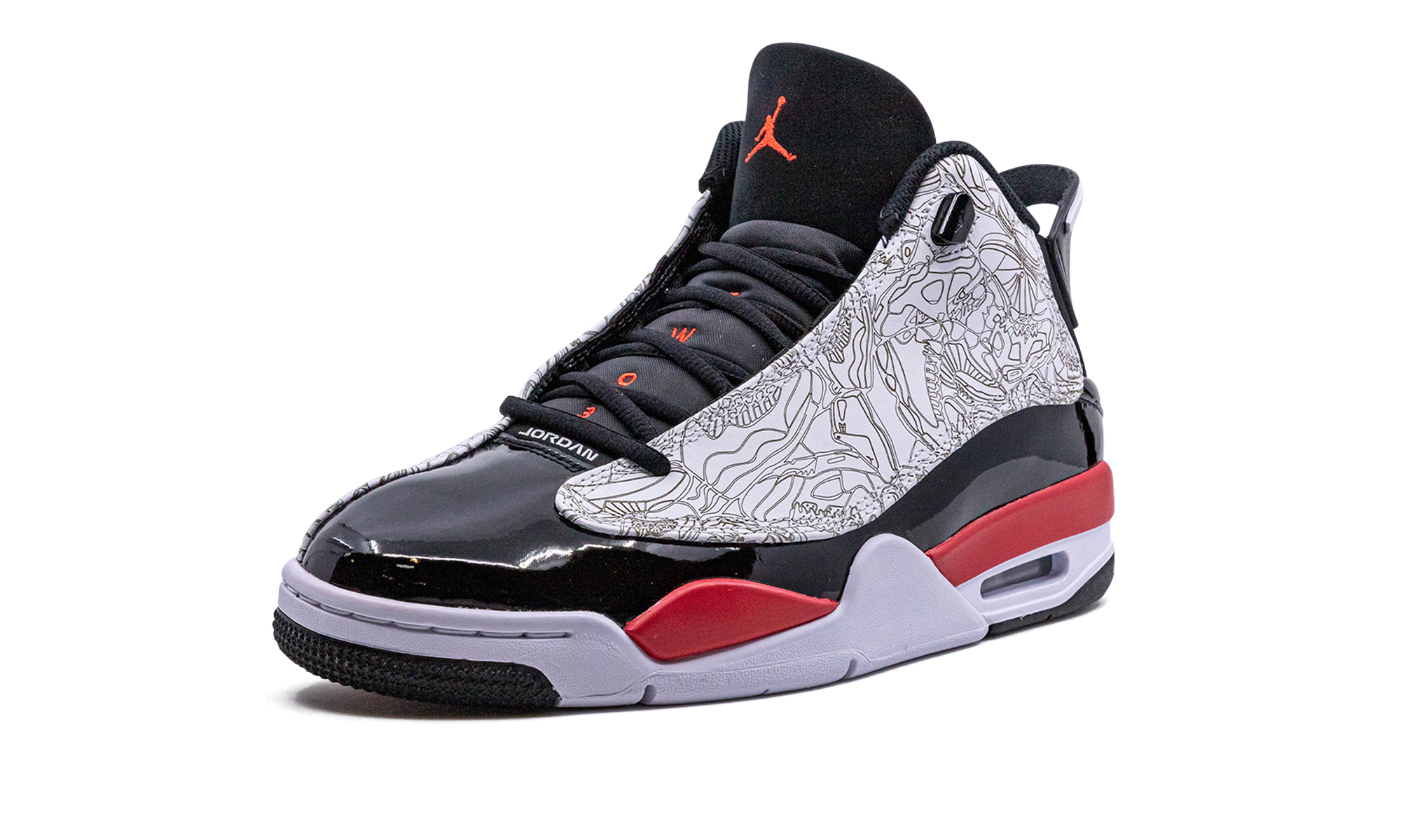 Air Jordan Dub Zero "Fire Red"