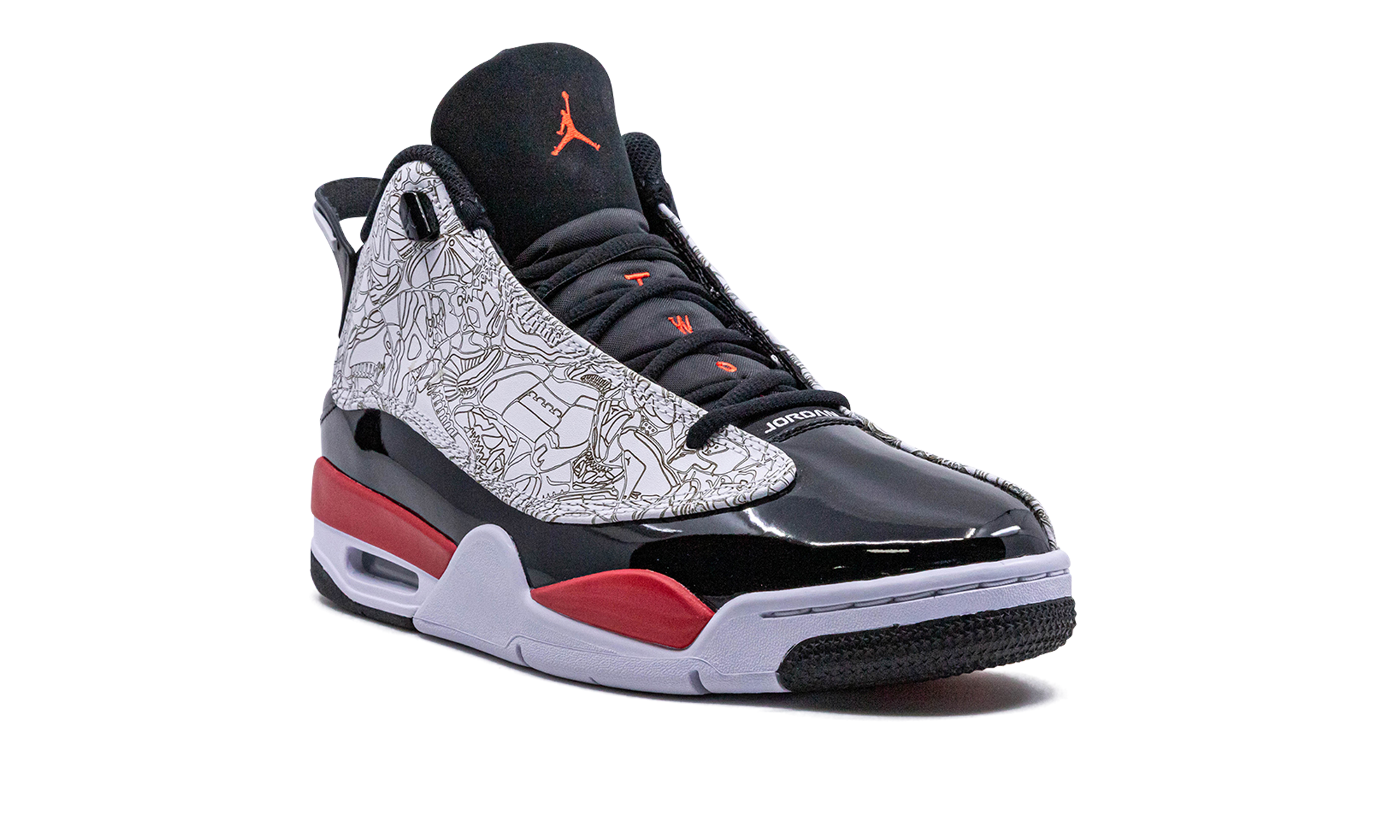 Air Jordan Dub Zero "Fire Red"