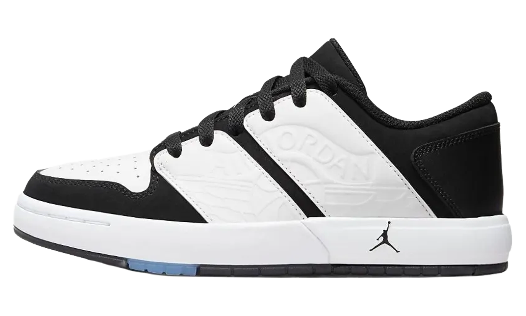 Air Jordan RETRO 1 Low Nu GS "White White Black"