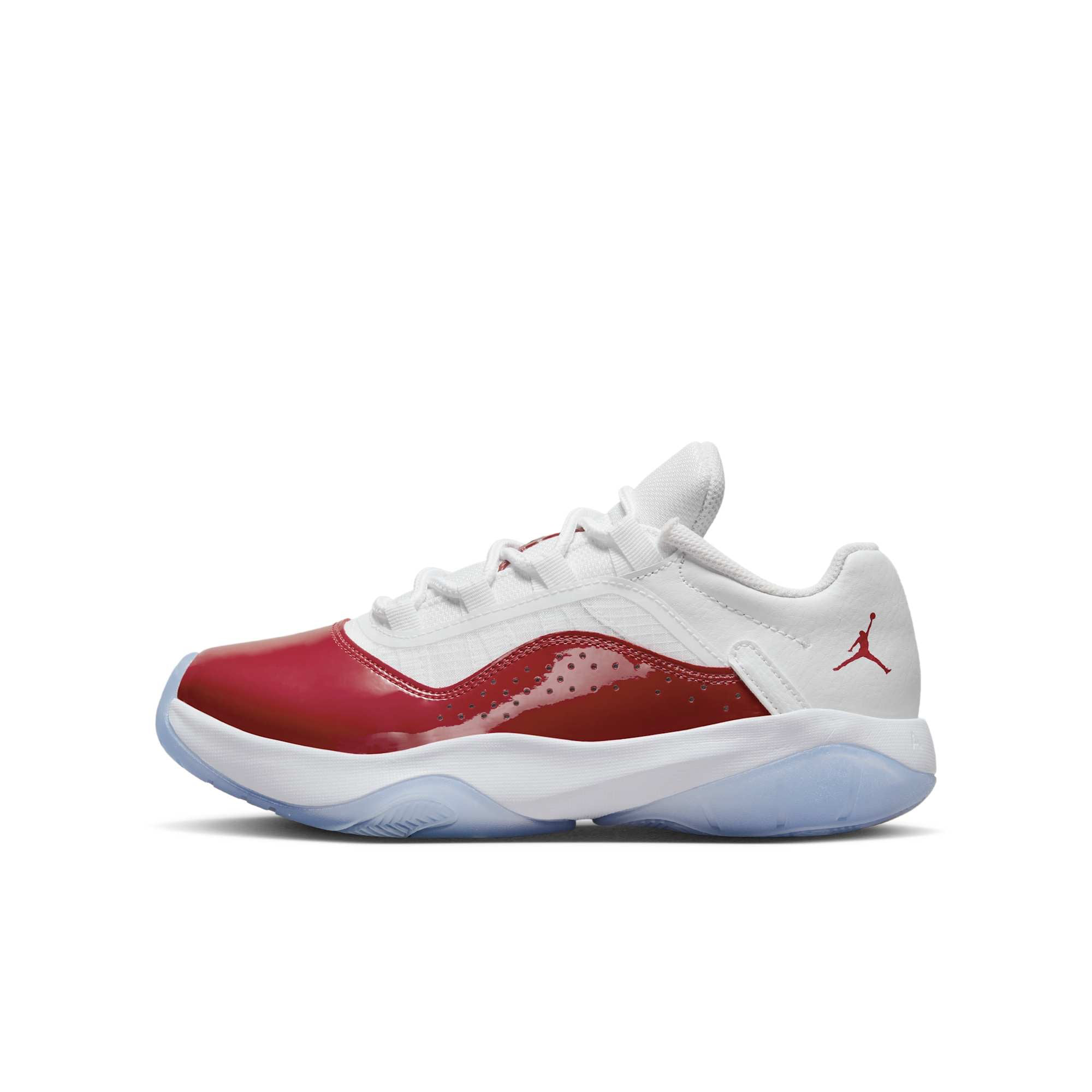 Air Jordan RETRO 11 Cmft Low GS "White Black Gym Red"