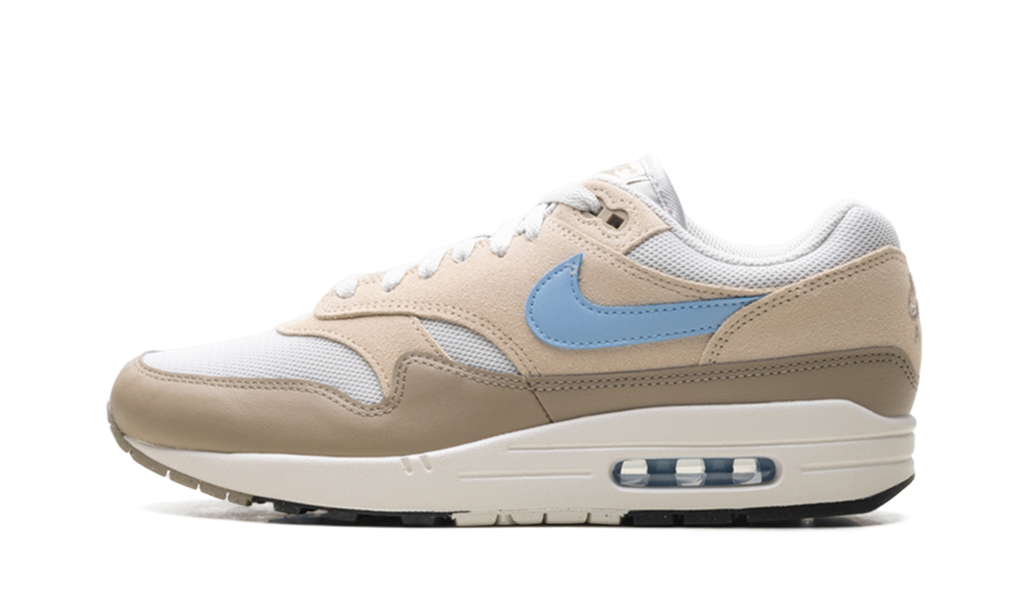 Air Max 1 Essential "Light Bone Psychic Blue"