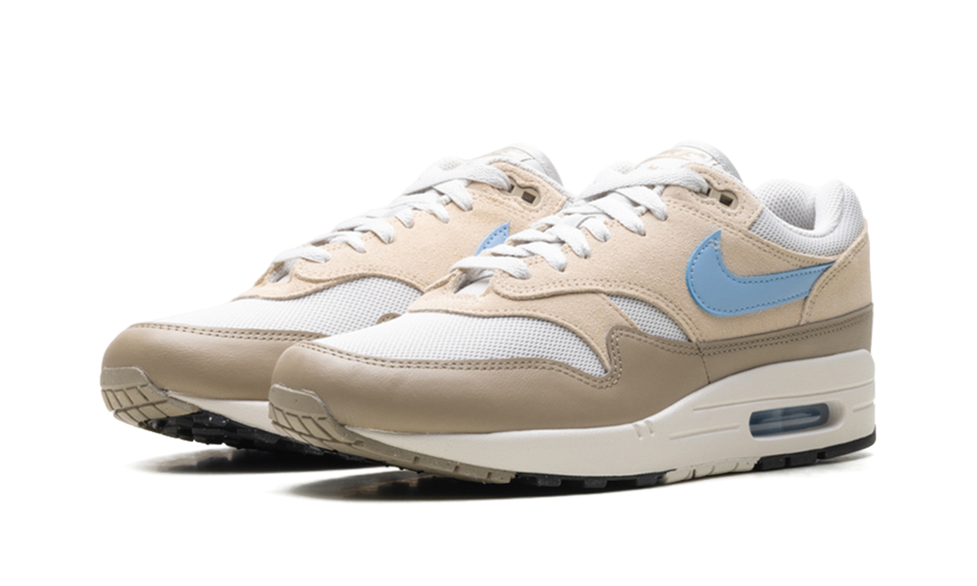 Air Max 1 Essential "Light Bone Psychic Blue"