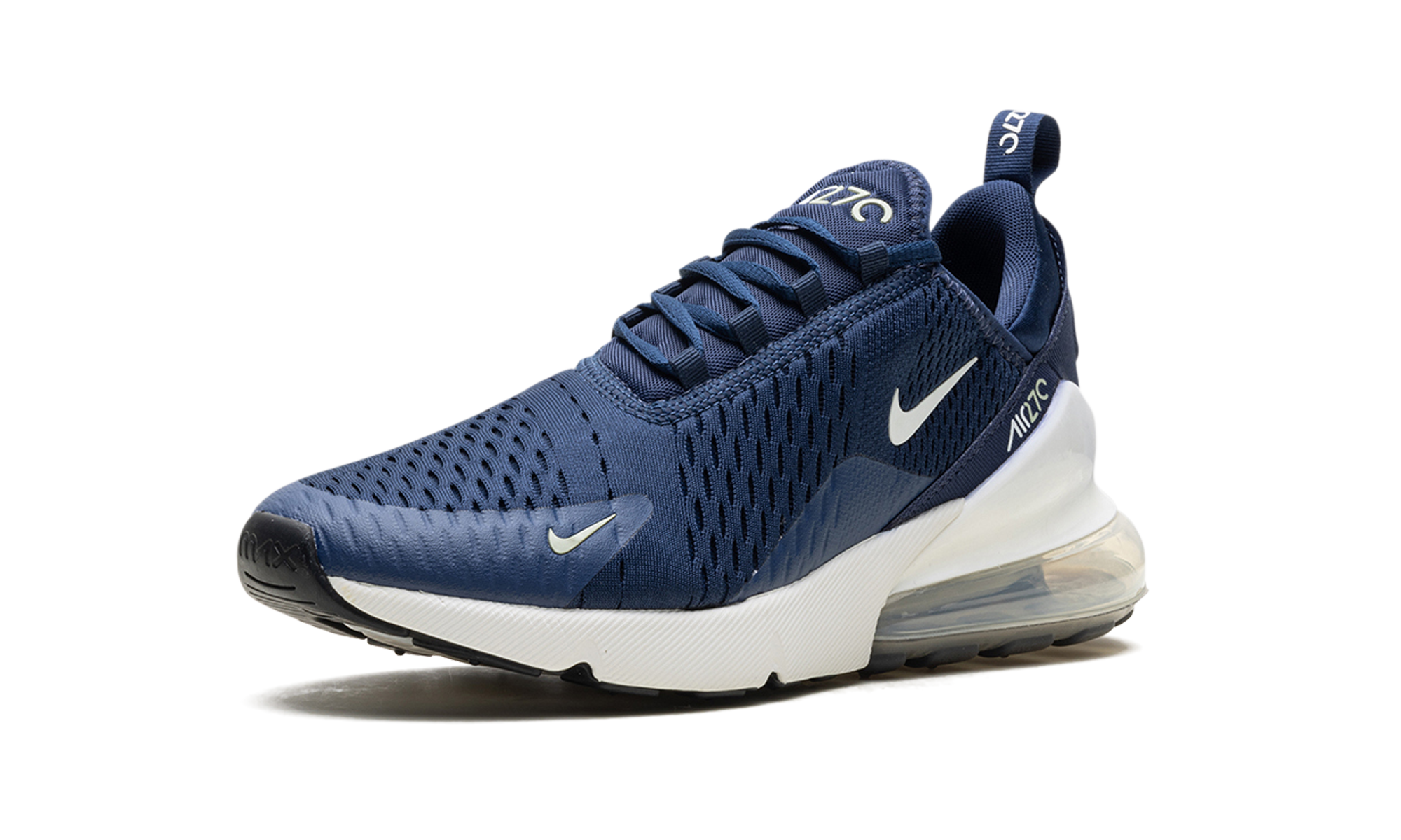 Air Max 270 "Midnight Navy Black Jade Horizon White"
