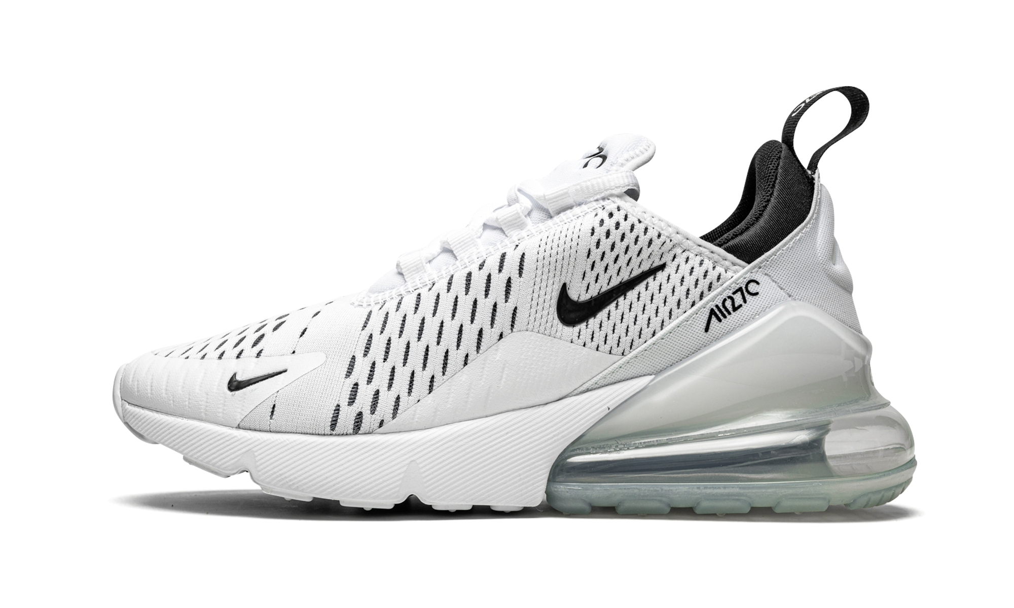 Air Max 270 Mns Women "White / Black"