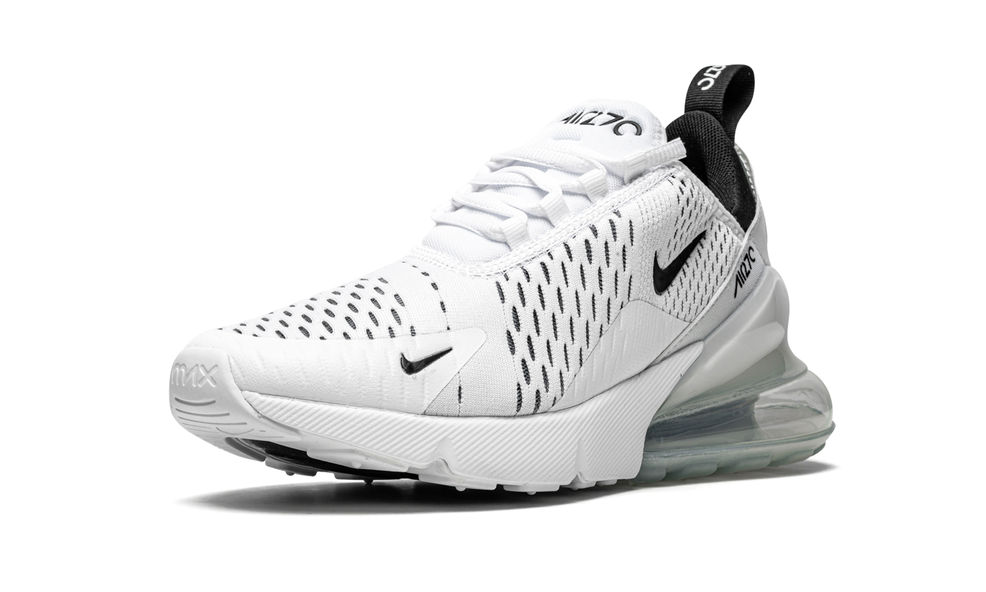 Air Max 270 Mns Women "White / Black"