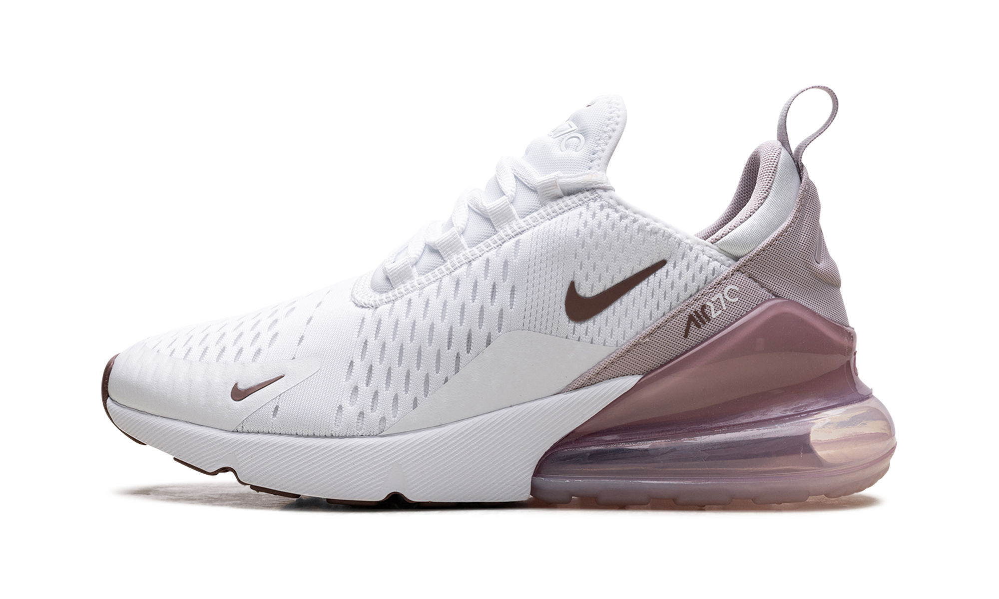 Air Max 270 Women "White Smokey Mauve Black Platinum Violet"
