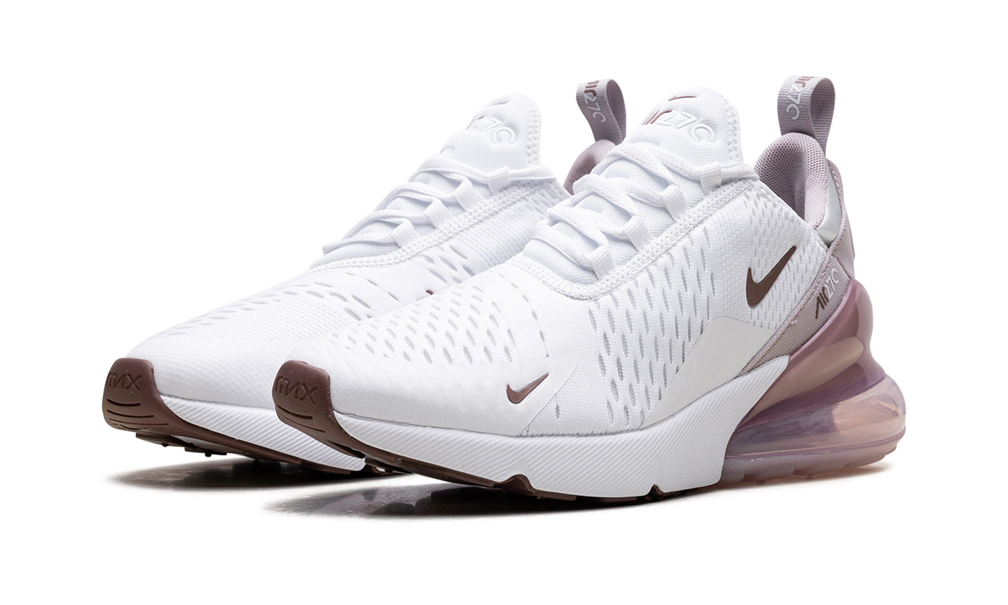 Air Max 270 Women "White Smokey Mauve Black Platinum Violet"