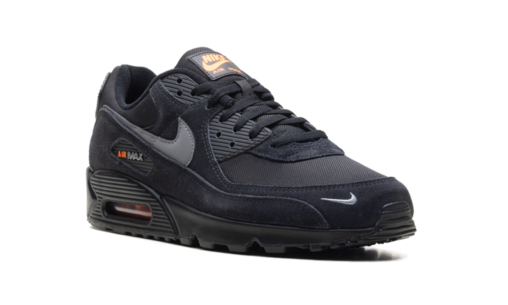 Air Max 90 "Black Metallic Cool Grey Orange"