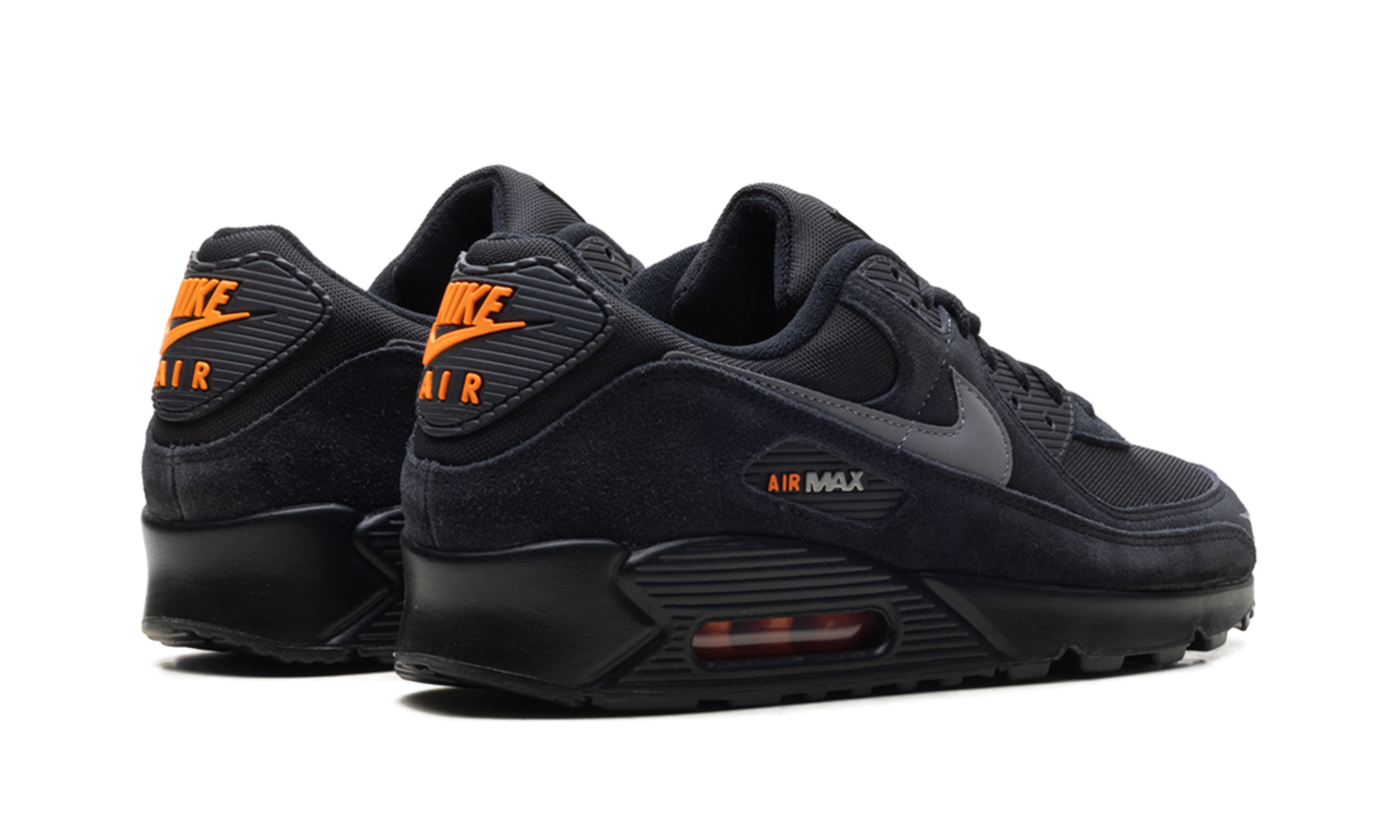 Air Max 90 "Black Metallic Cool Grey Orange"