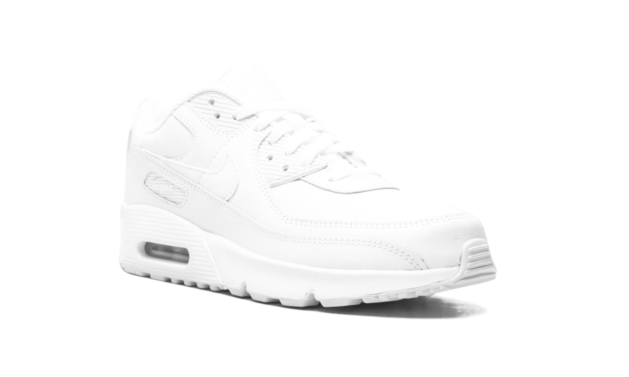 Air Max 90 Leather GS Triple "Triple White"