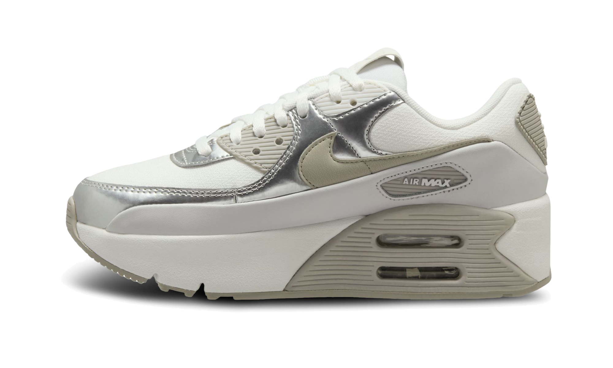 Air Max 90 Lv8 Women "Vast Grey Metallic Platinum"