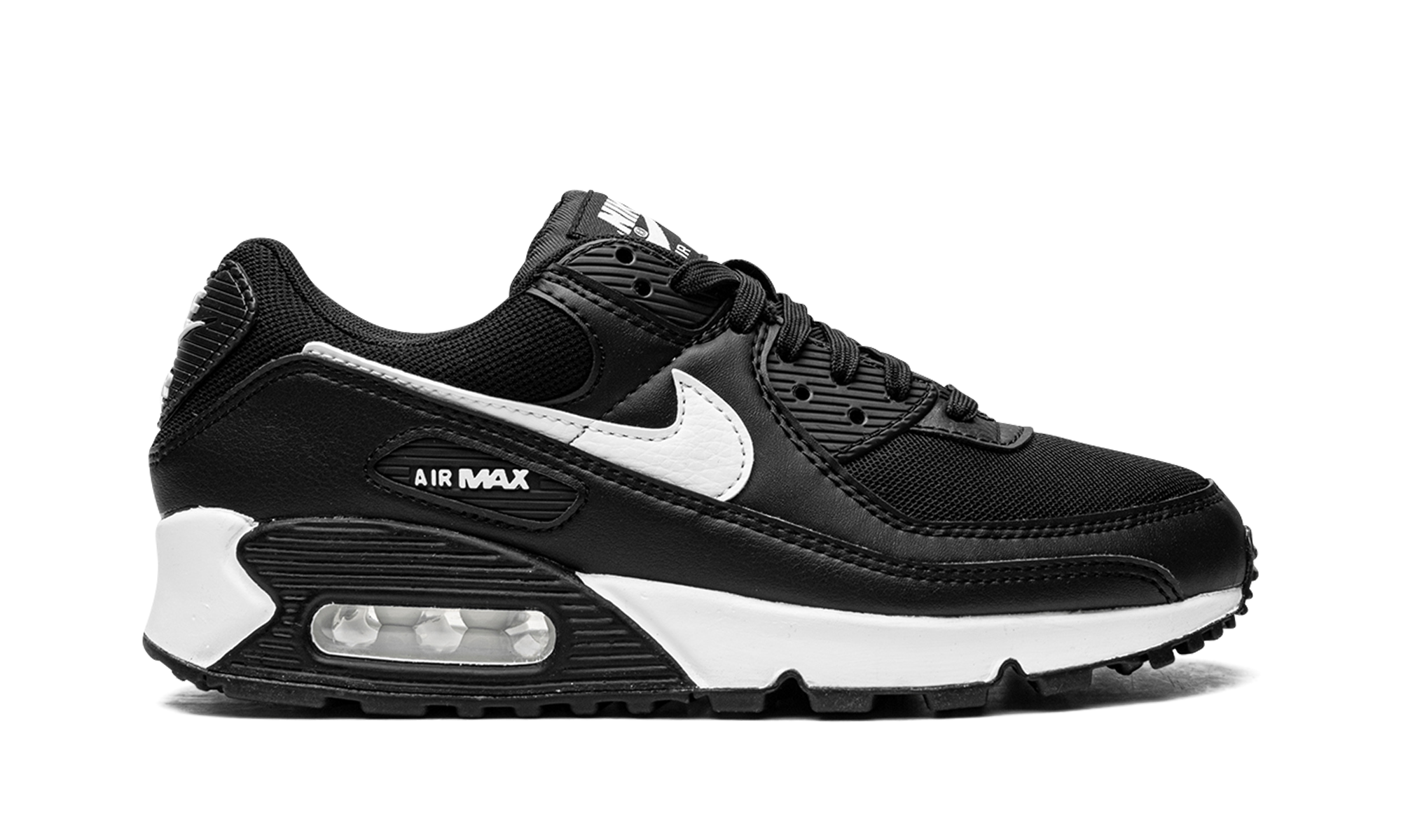 Air Max 90 Mns Women "Black/white"