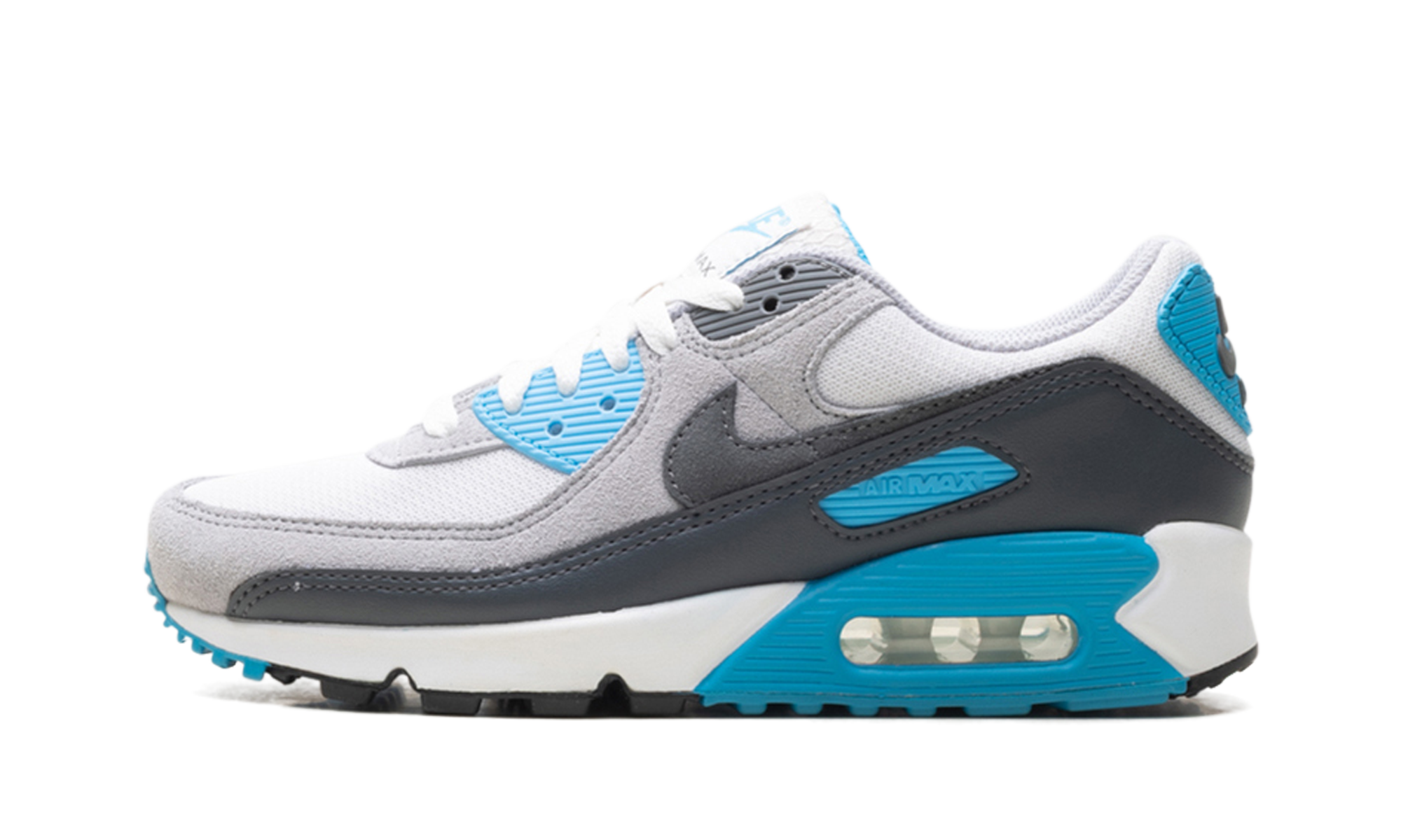 Air Max 90 "Platinum Tint Blue Lightning"